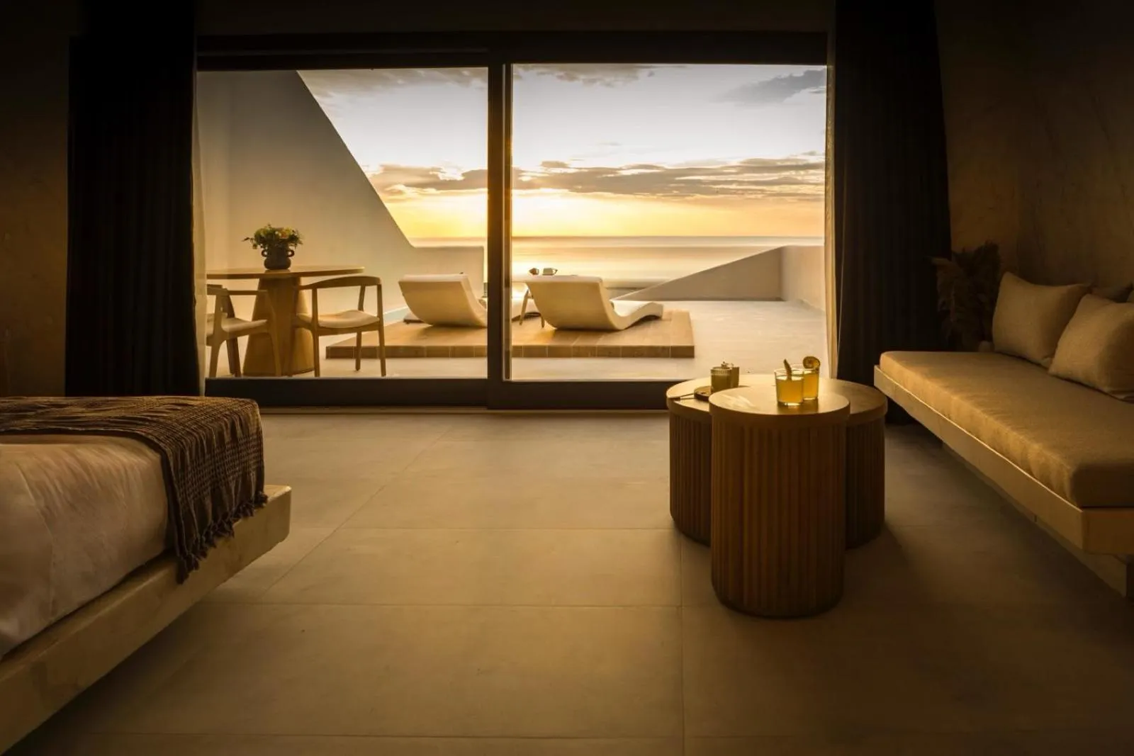 View (from property/room), Bed in Pnoe Luxury Suites