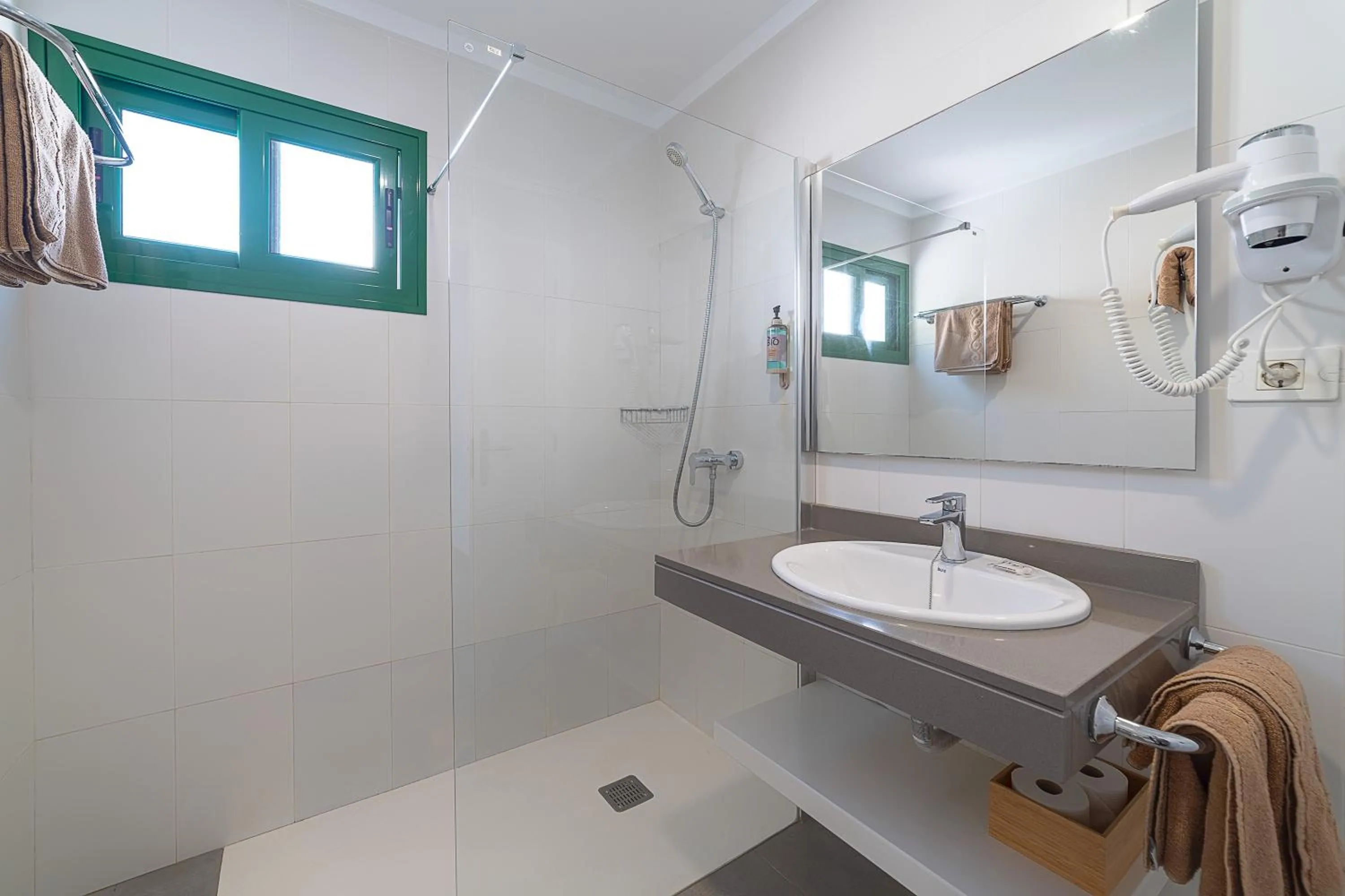 Shower in Apartamentos Elena