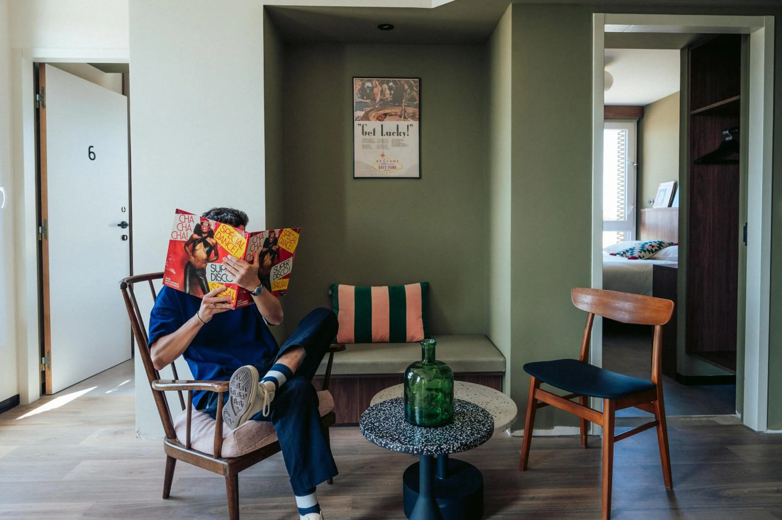 Living room in JOST Hotel Montpellier Centre St Roch