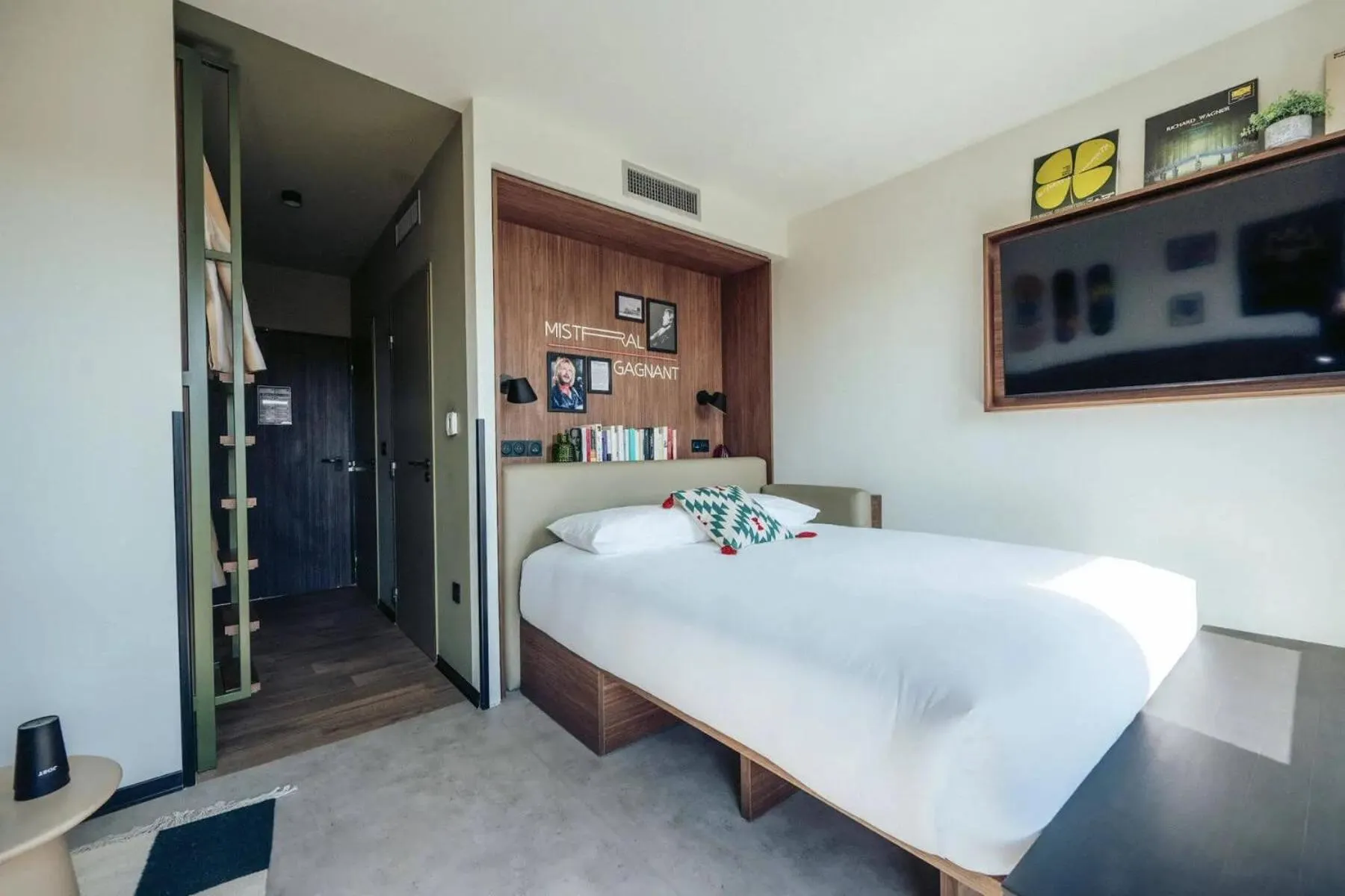 Bedroom, Bed in JOST Hotel Montpellier Centre St Roch