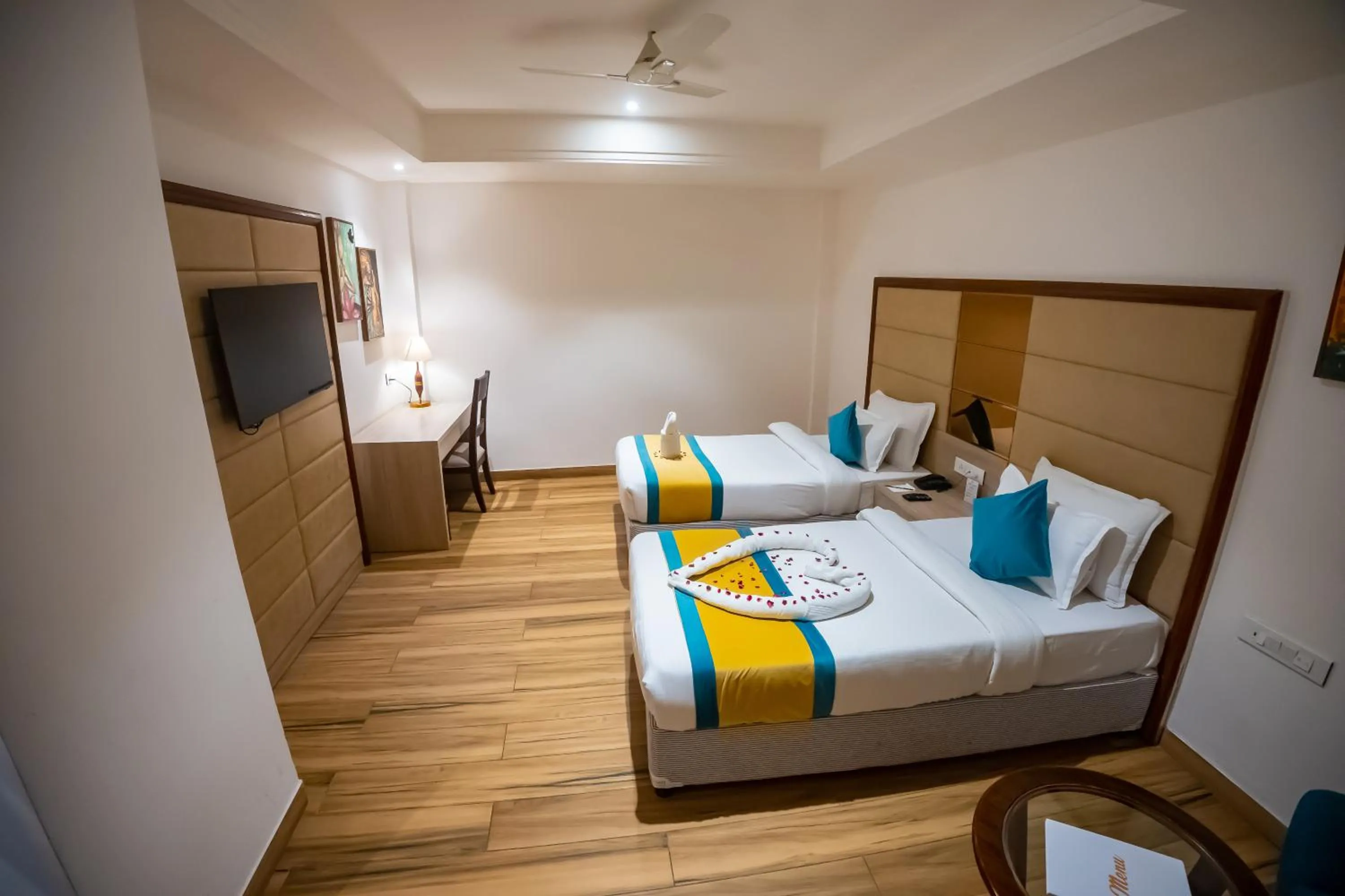 Bed in Arcadia Hotel