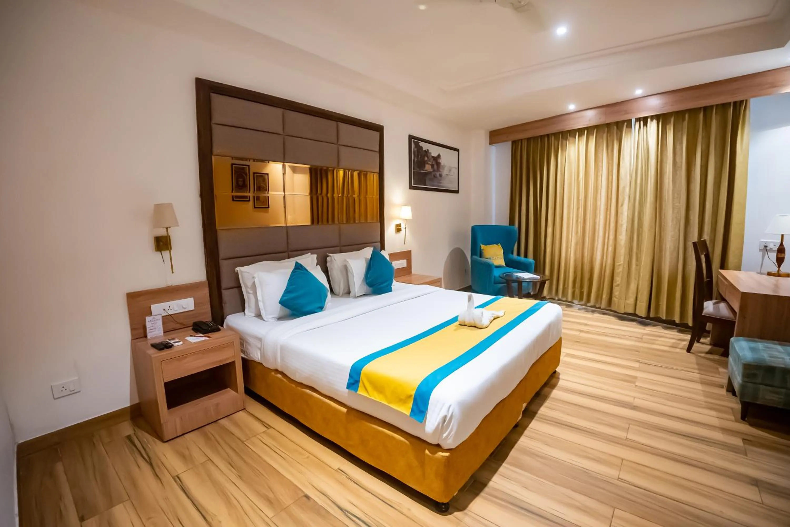 Bed in Arcadia Hotel