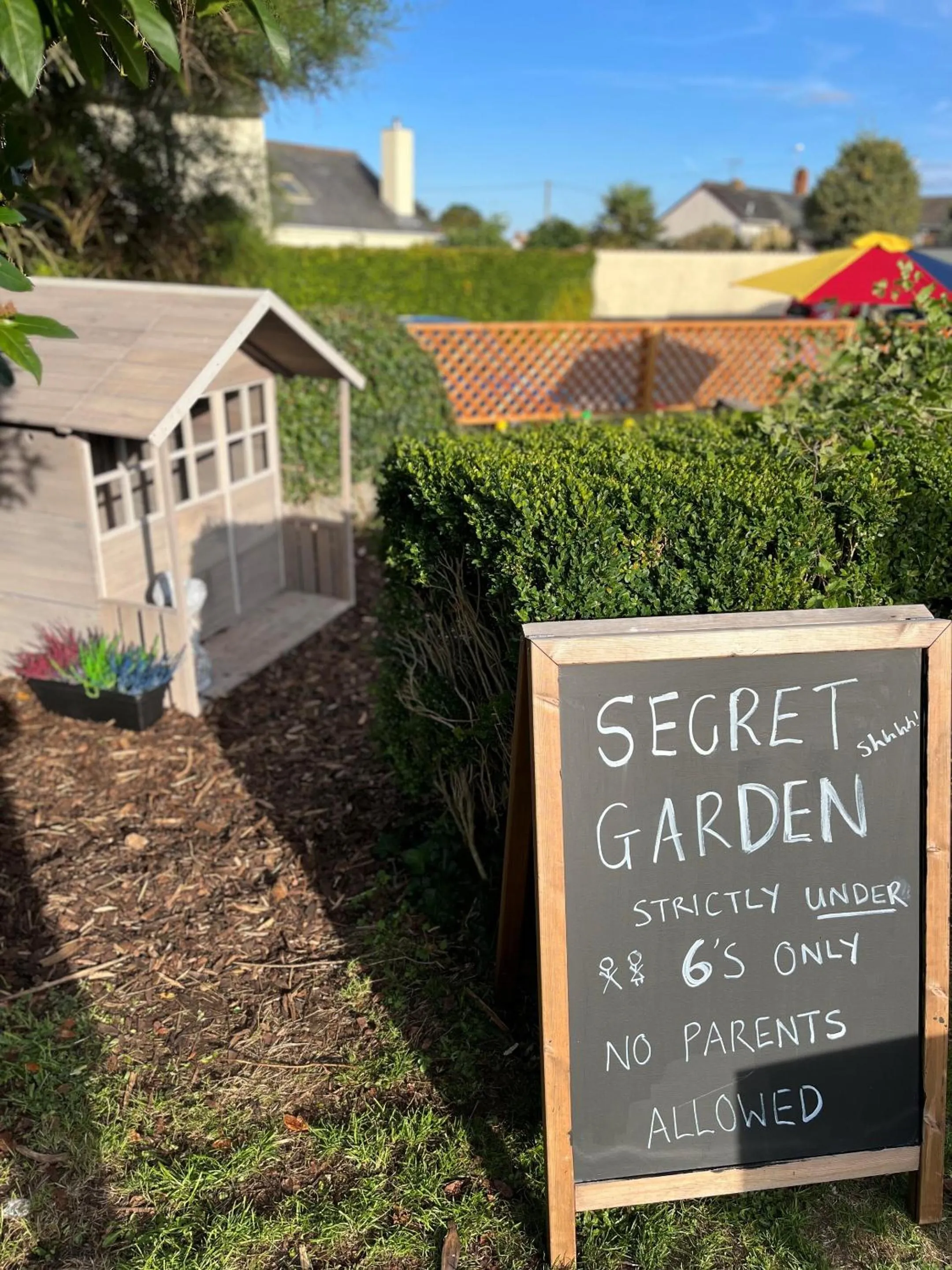 Garden in Thorverton Arms