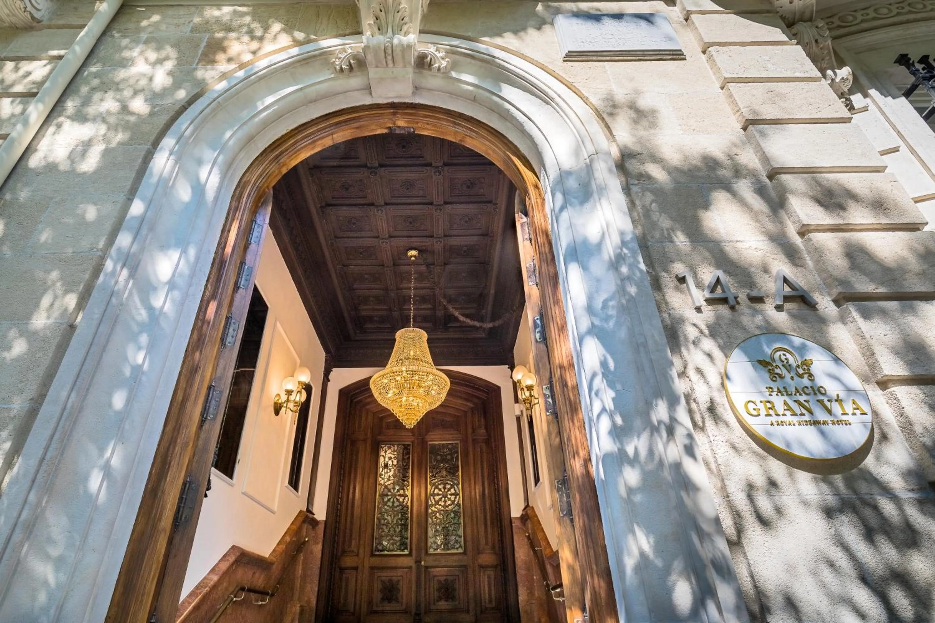 Facade/entrance in Palacio Gran Vía, a Royal Hideaway Hotel