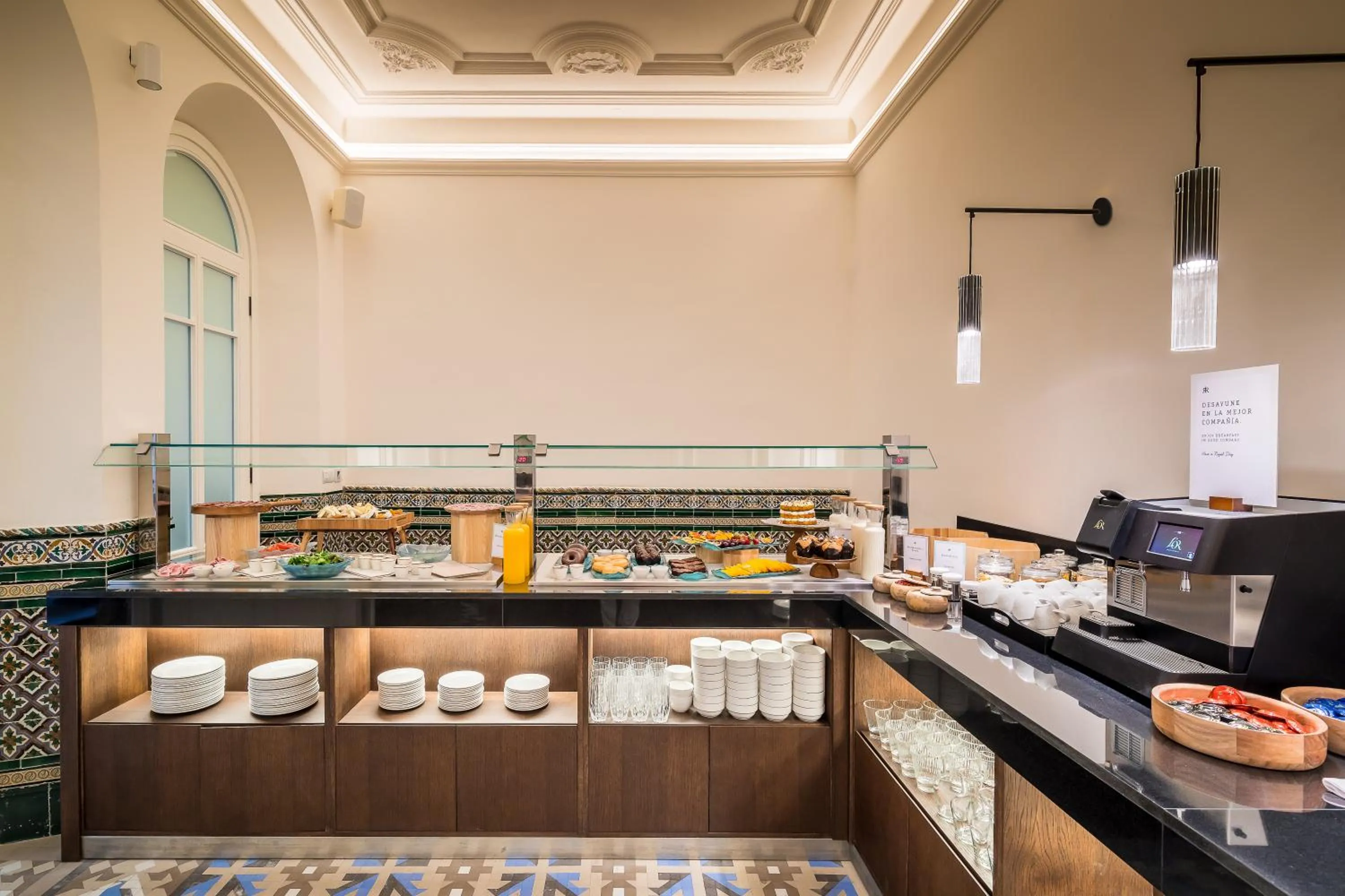 Food in Palacio Gran Vía, a Royal Hideaway Hotel