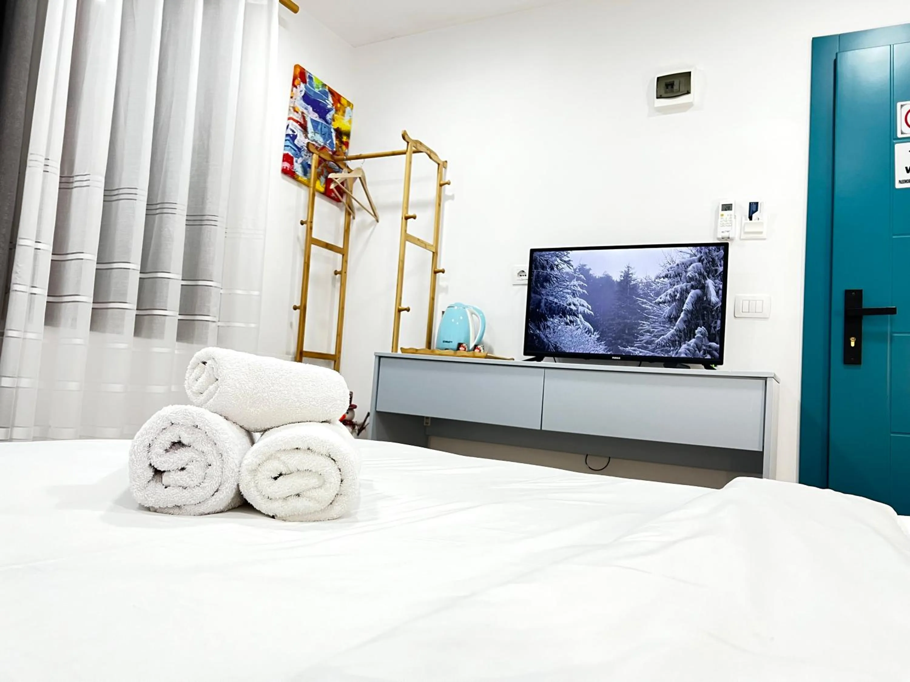 Bed in Tirana Square Hotel