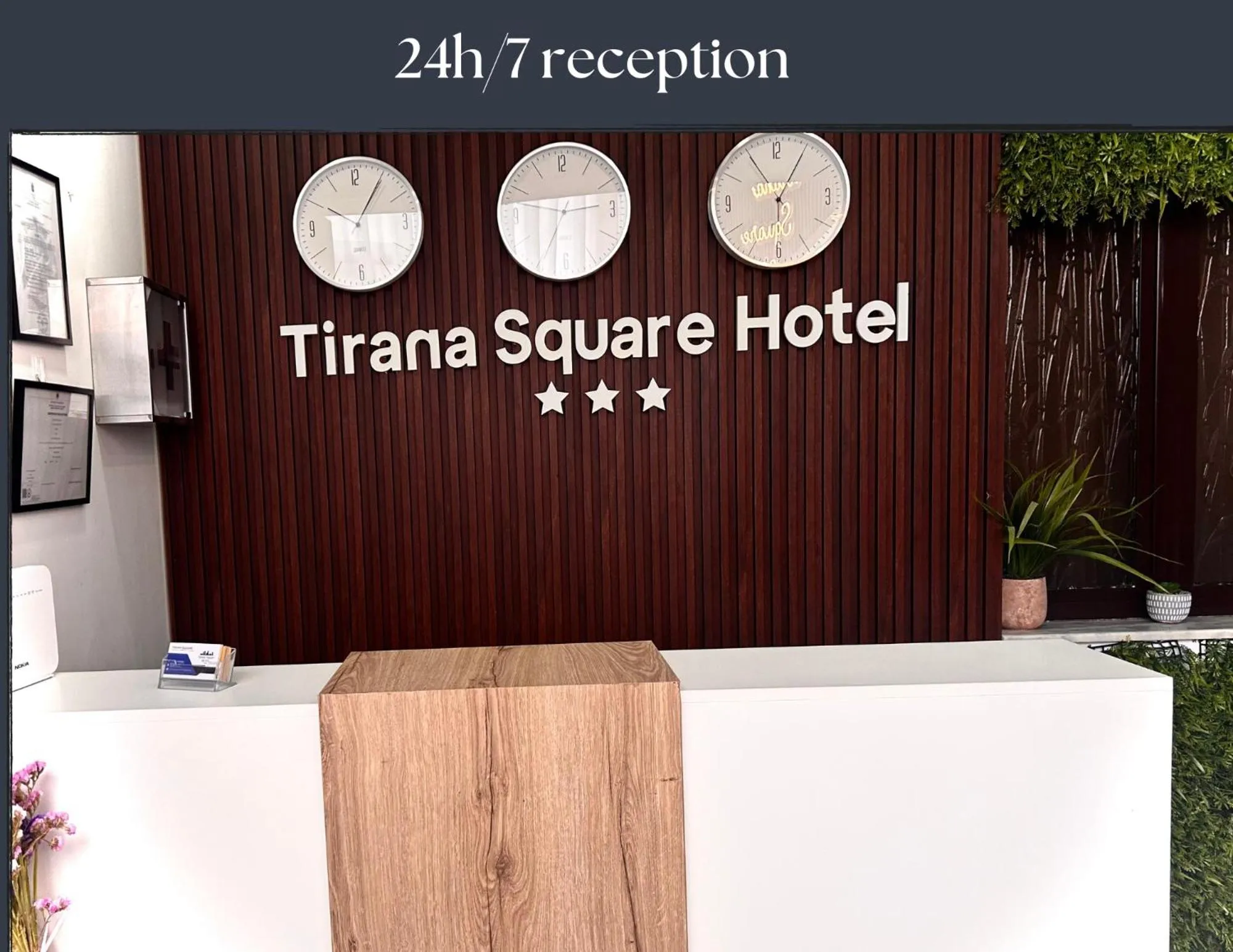 Lobby or reception in Tirana Square Hotel