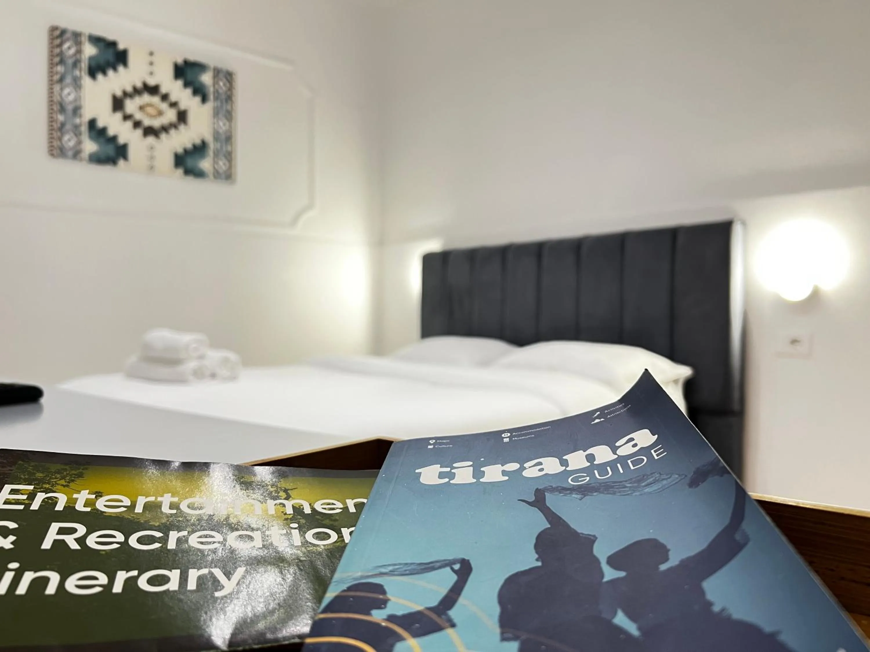 Bed in Tirana Square Hotel