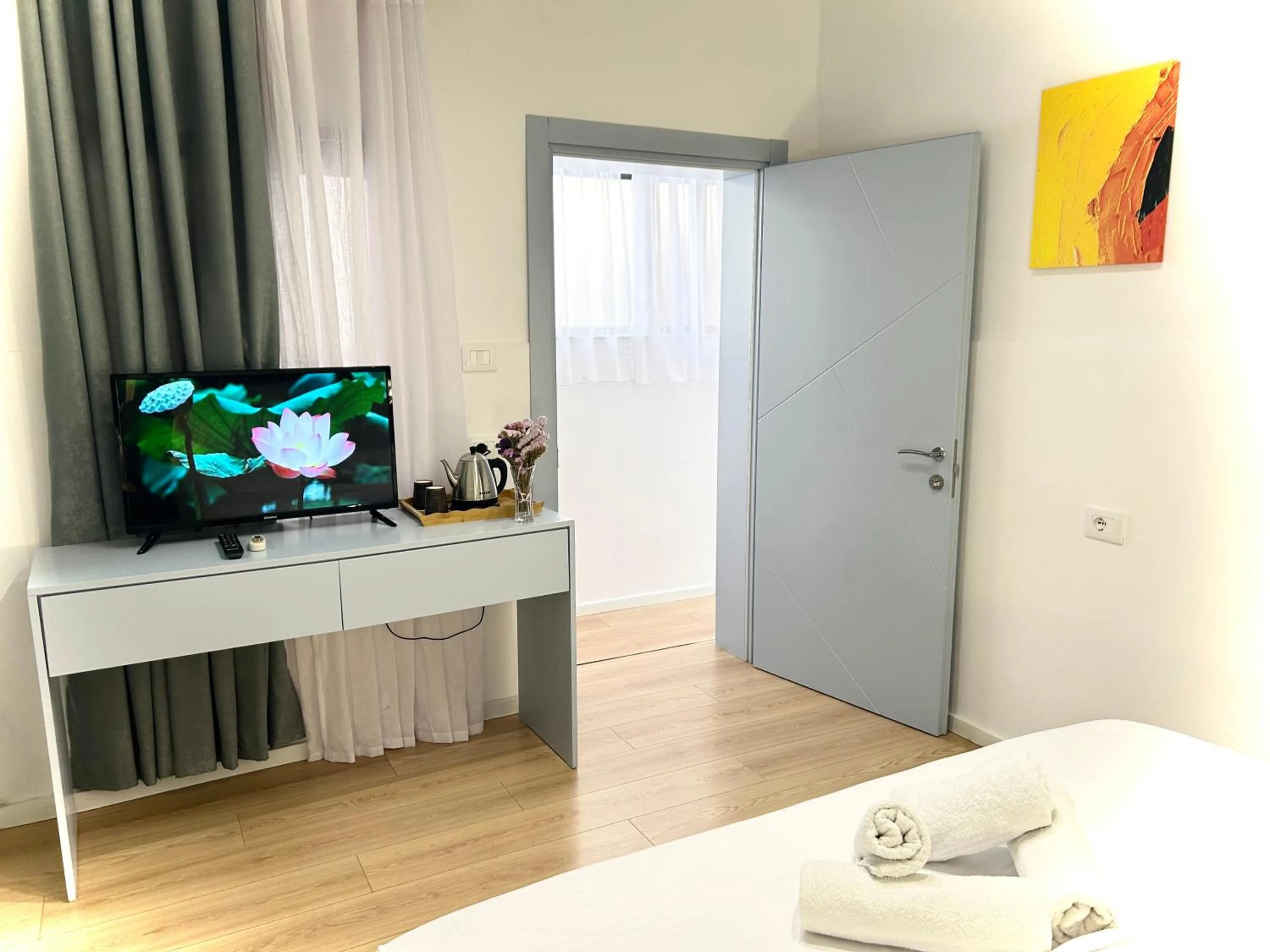 Bed in Tirana Square Hotel