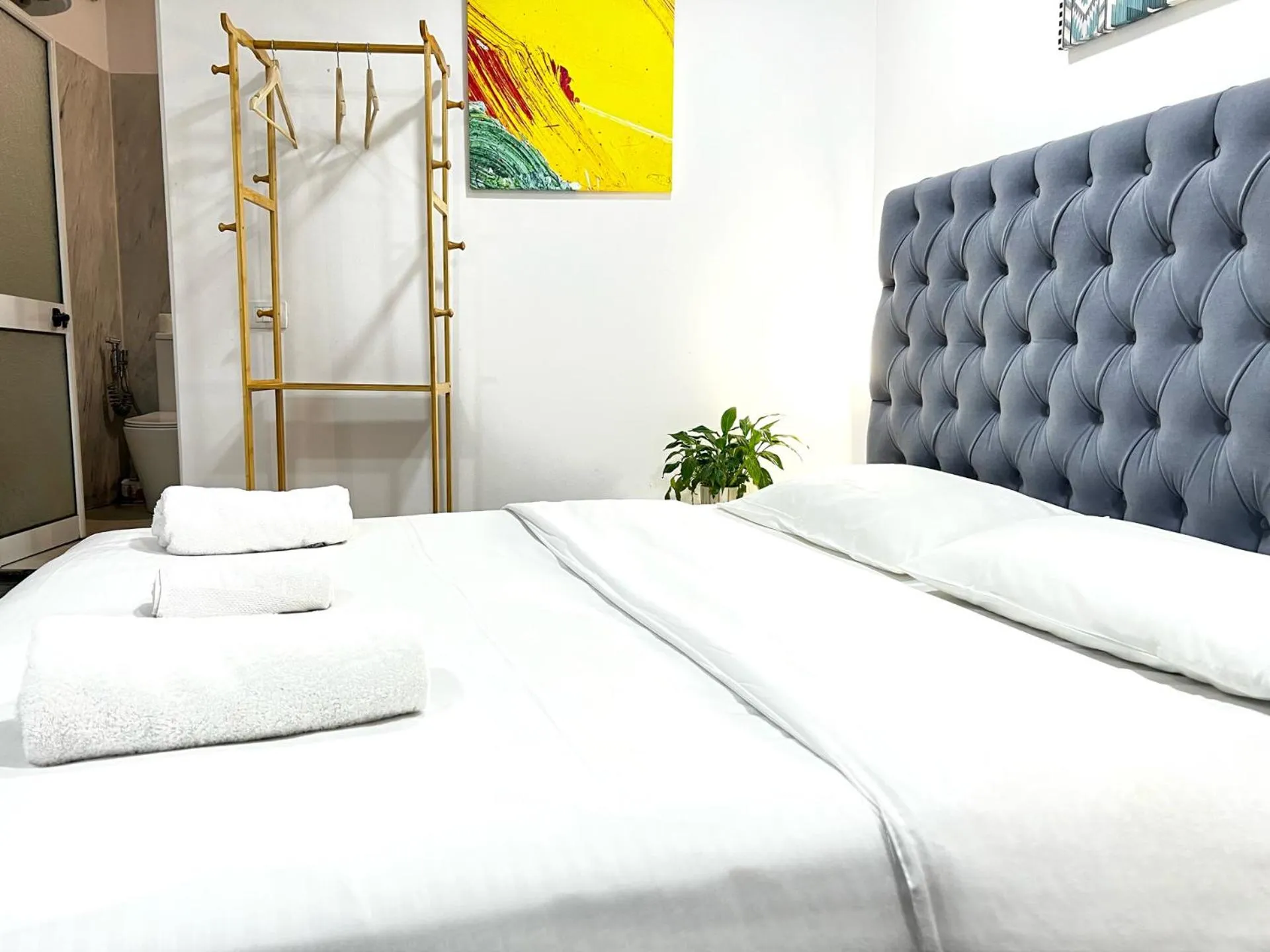 Bed in Tirana Square Hotel