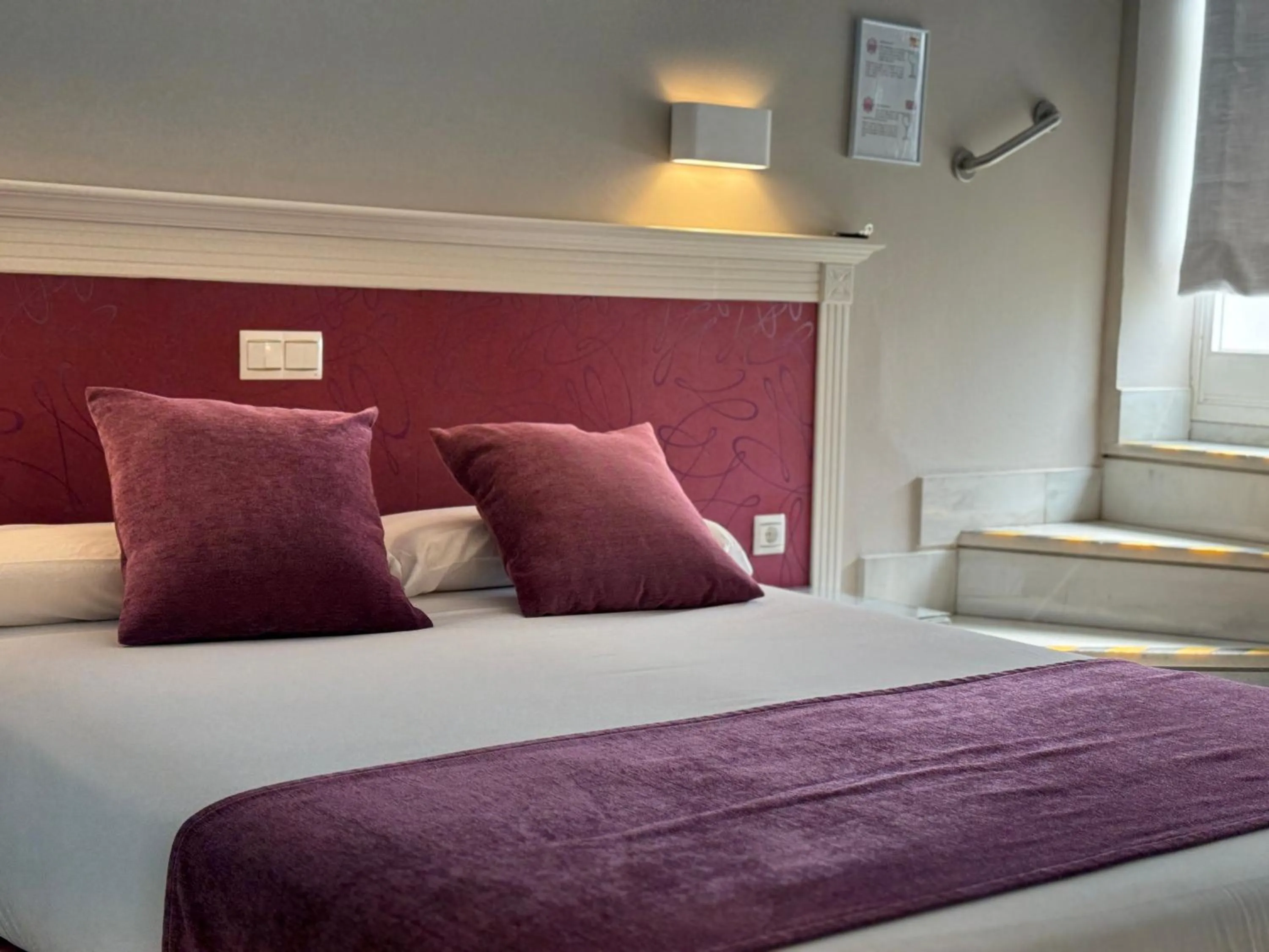 Bed in Hotel Plaza Cavana