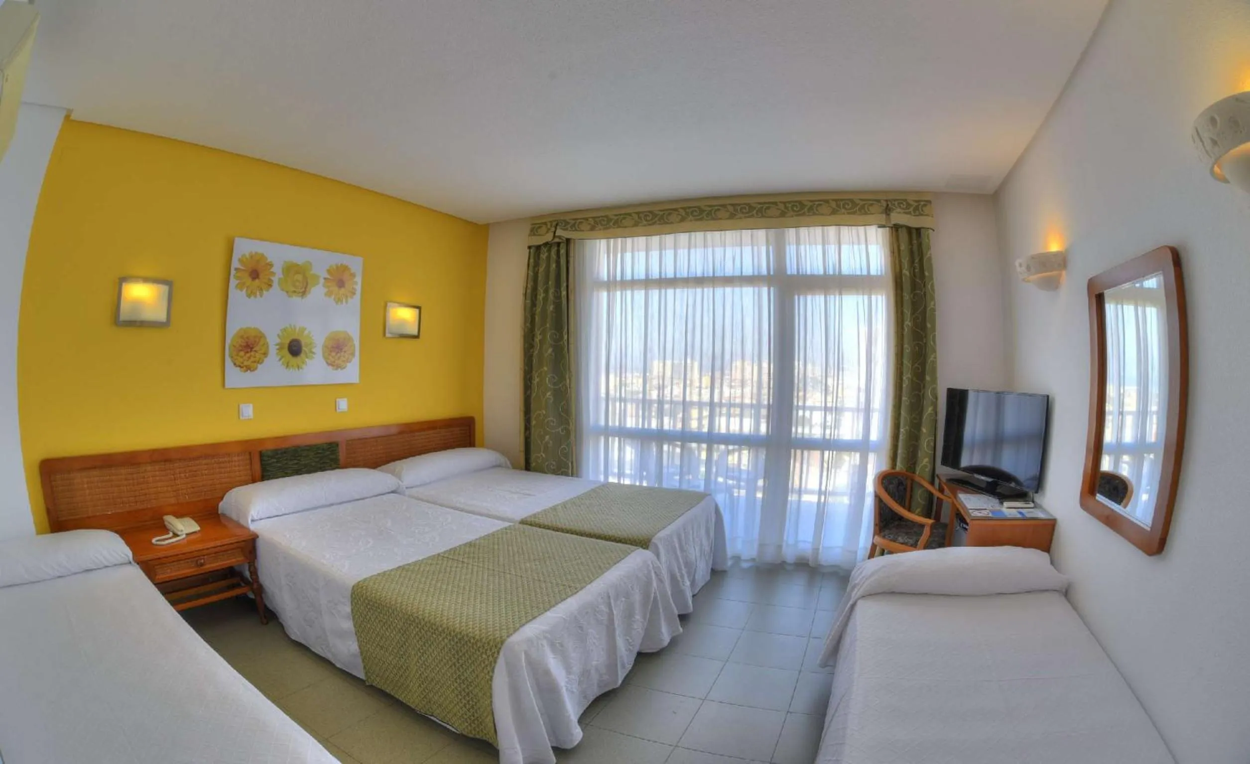 Bedroom, Bed in Hotel & Spa Entremares