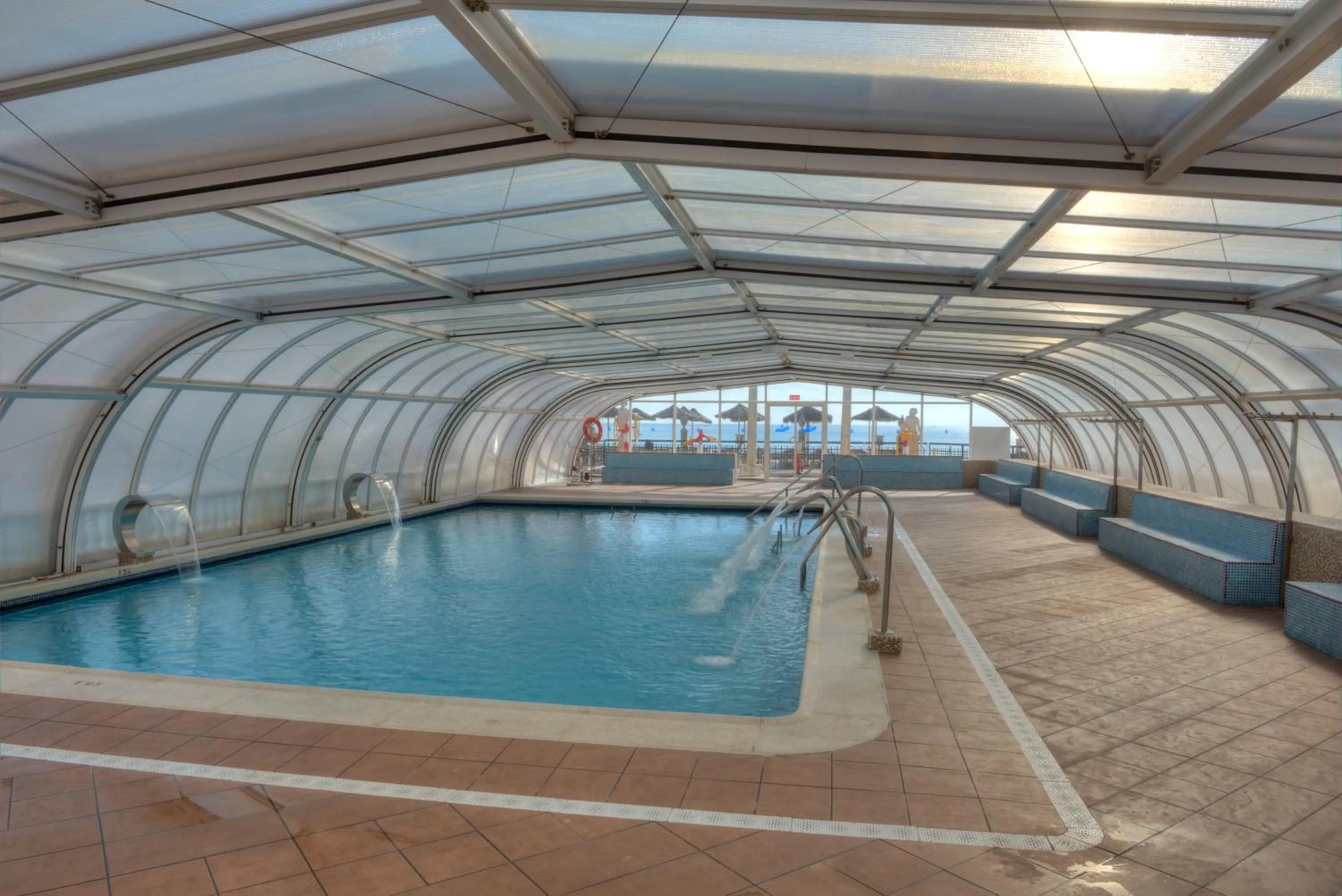 Swimming pool in Hotel & Spa Entremares