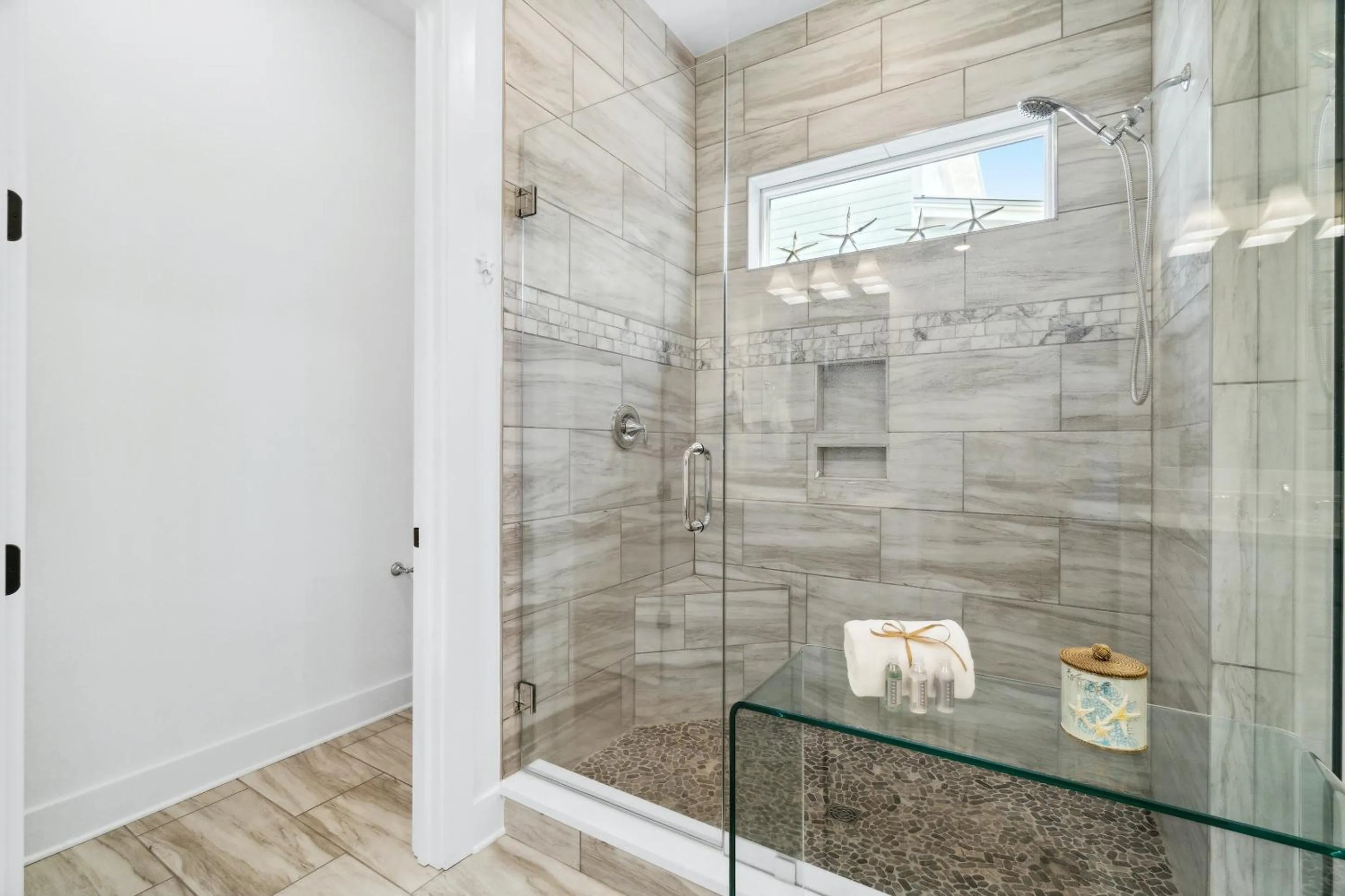 Shower in 30A Beach House - Mira Bella