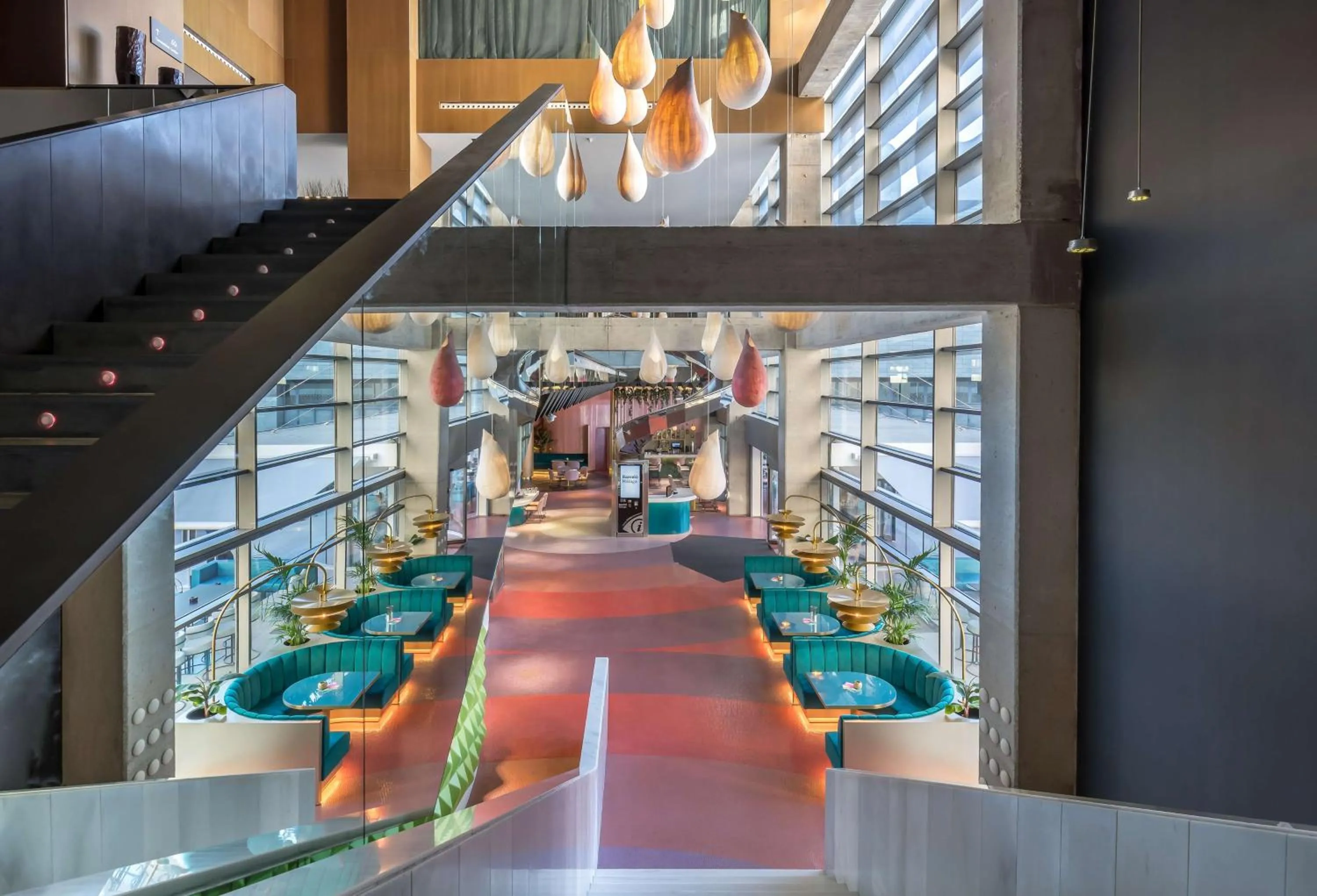 Lobby or reception in Barceló Malaga