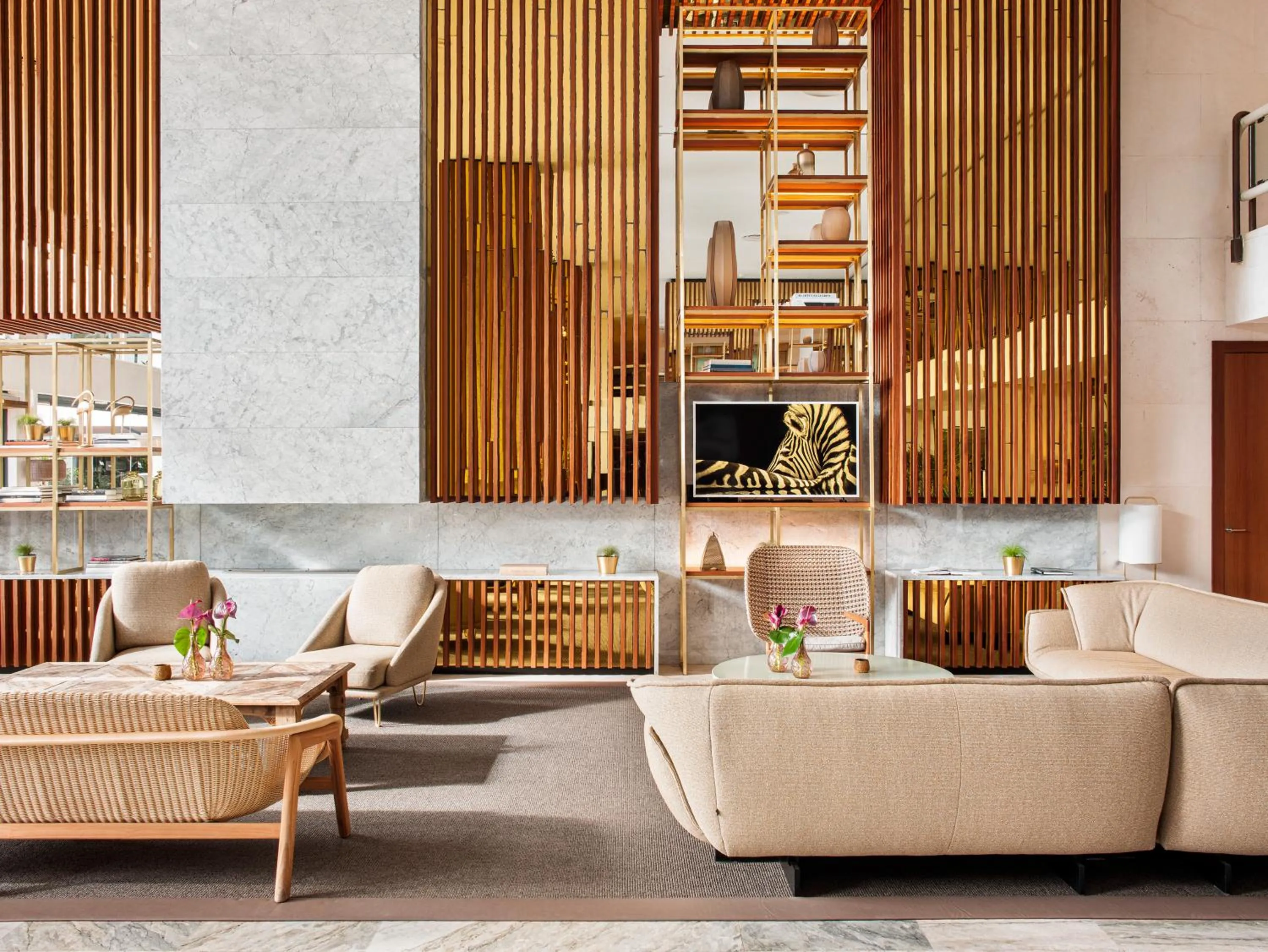 Lounge or bar in Hotel Don Pepe Gran Meliá