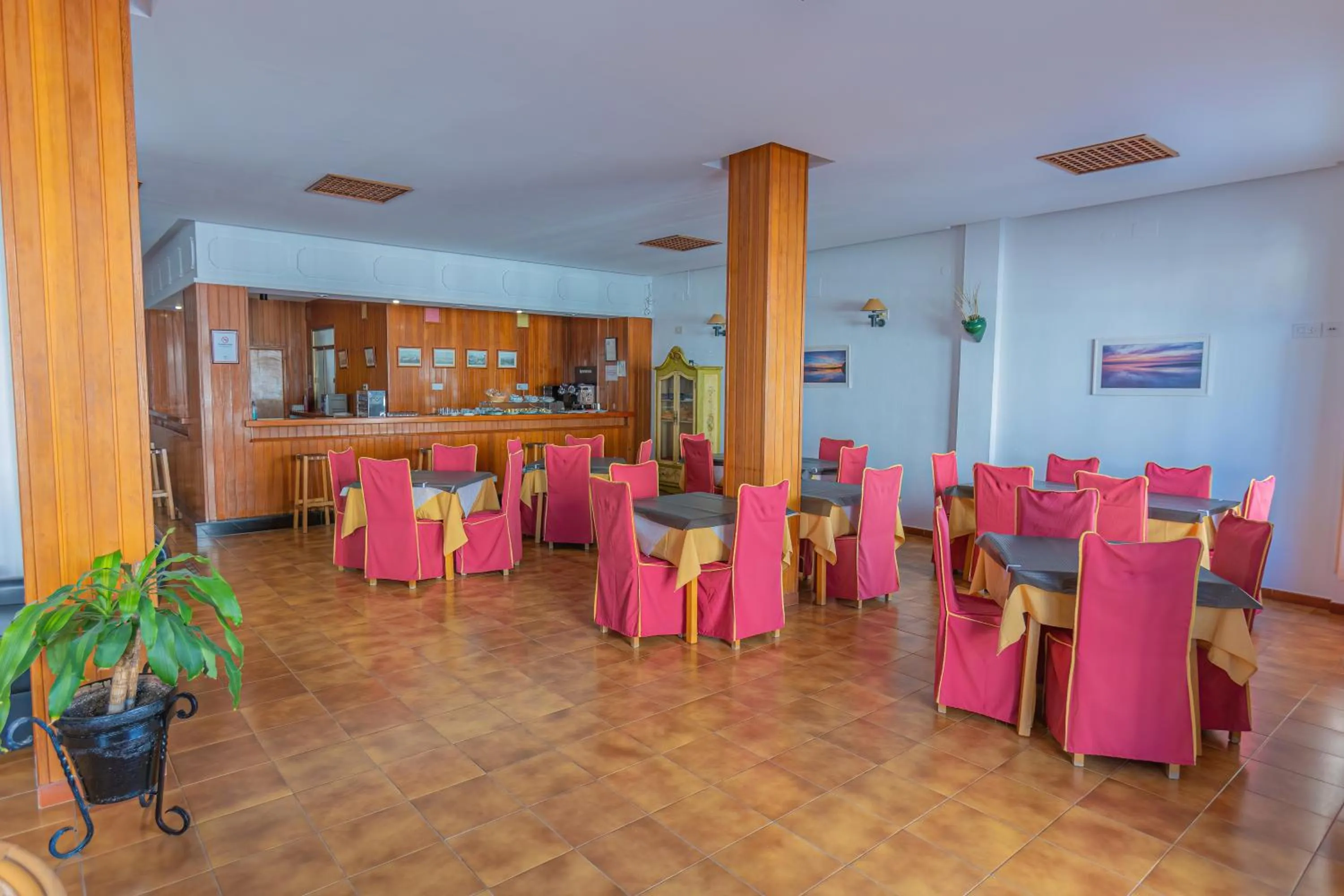 Continental breakfast in Hotel Tres Jotas Conil