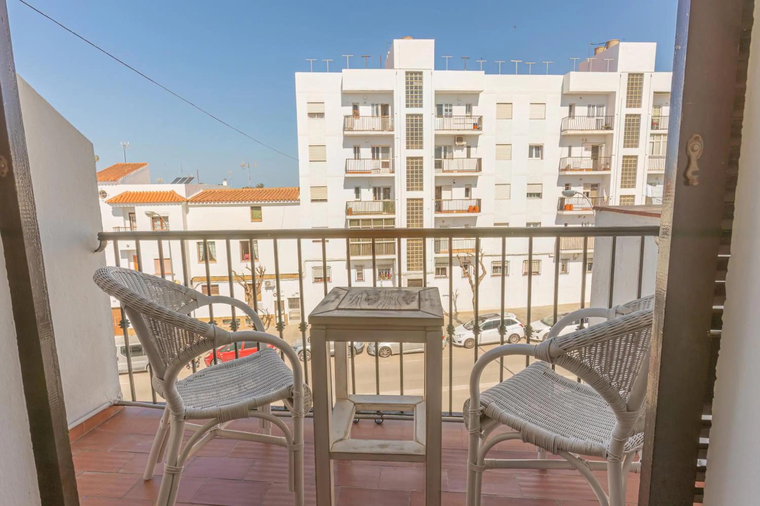 Balcony/Terrace in Hotel Tres Jotas Conil