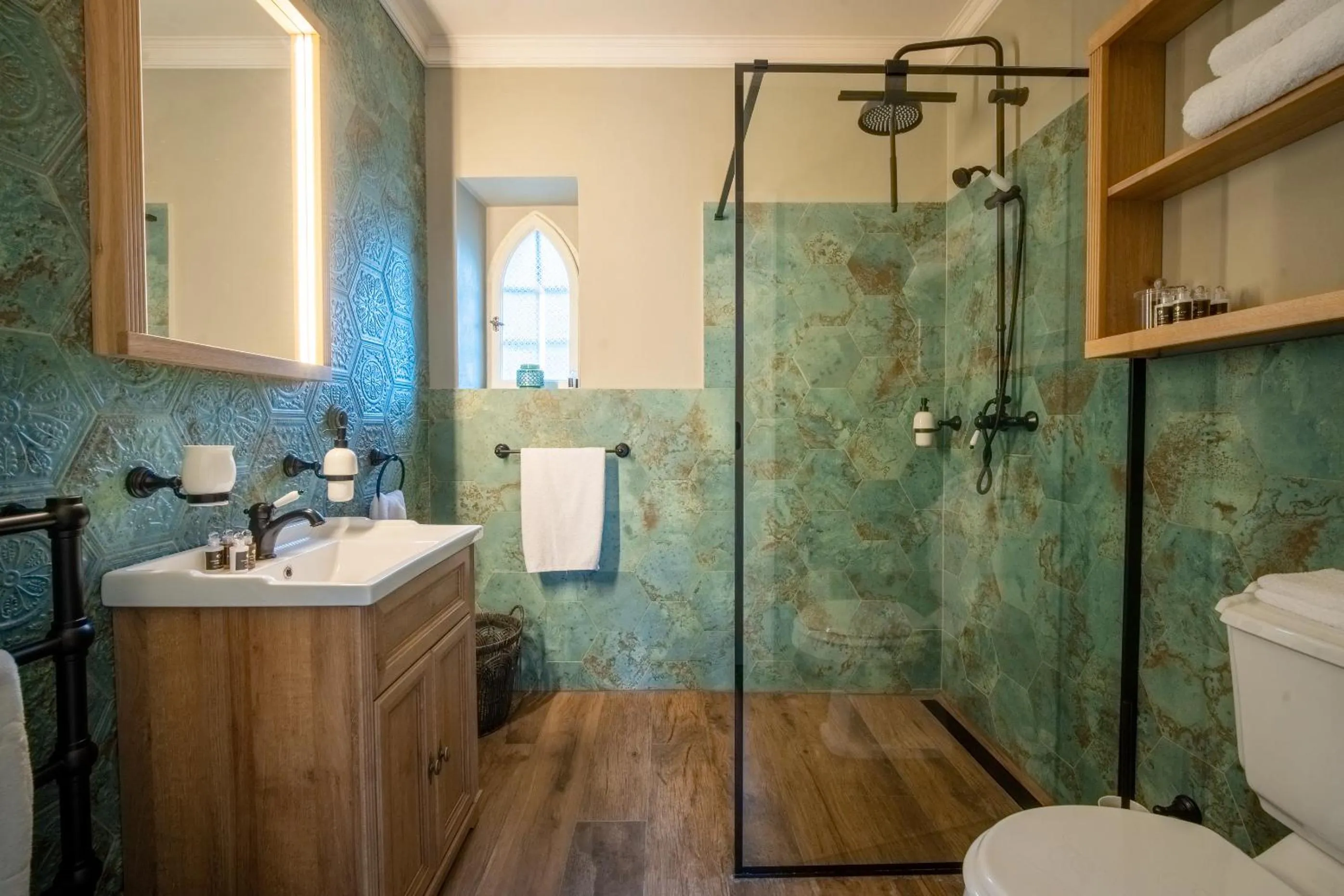 Shower in Hrad Kunzov Boutique Hotel & SPA & Restaurant