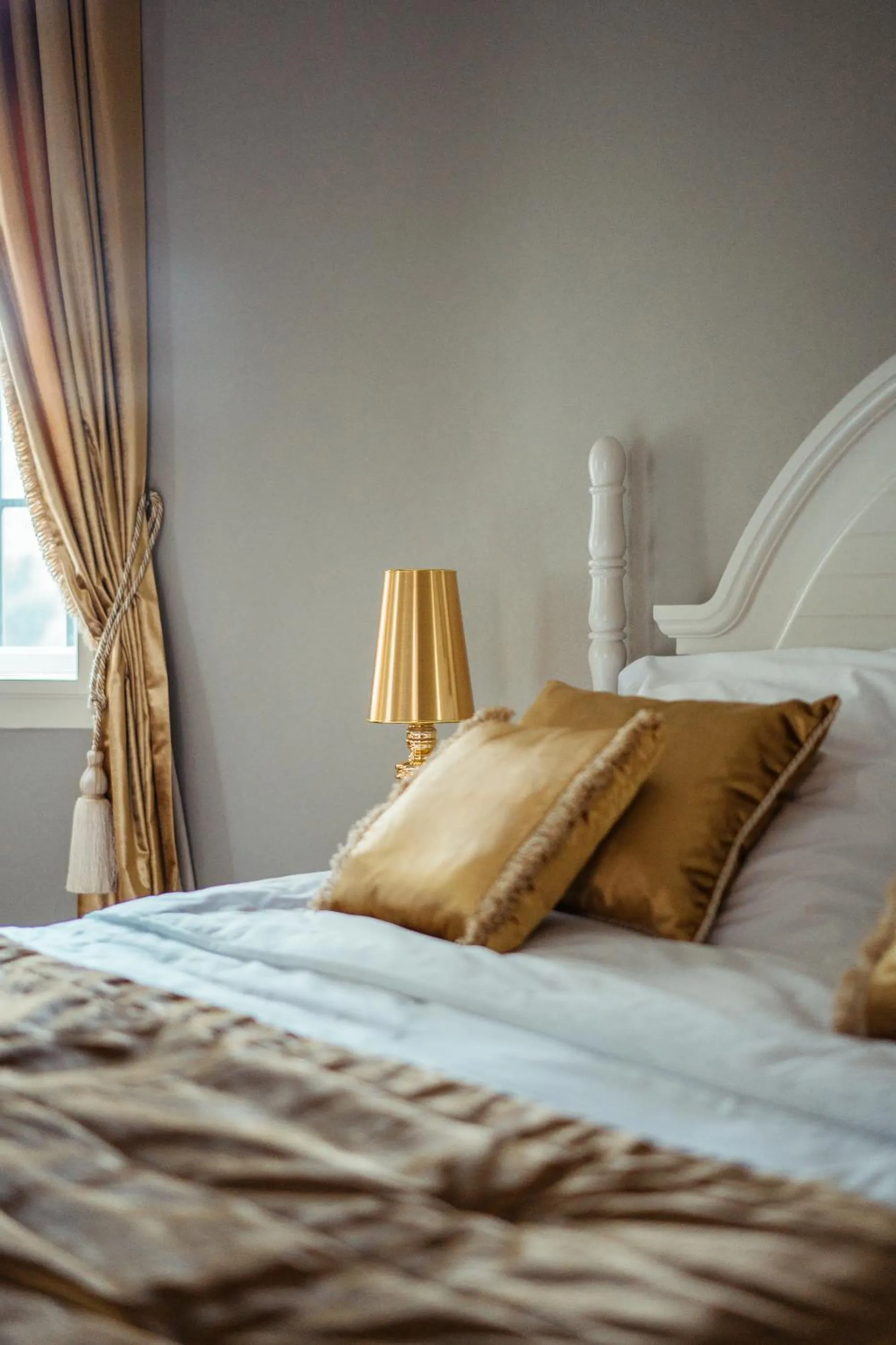 Bed in Hrad Kunzov Boutique Hotel & SPA & Restaurant