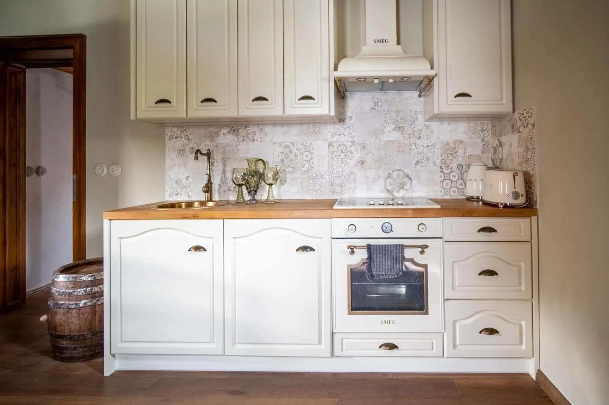 Kitchen or kitchenette in Hrad Kunzov Boutique Hotel & SPA & Restaurant