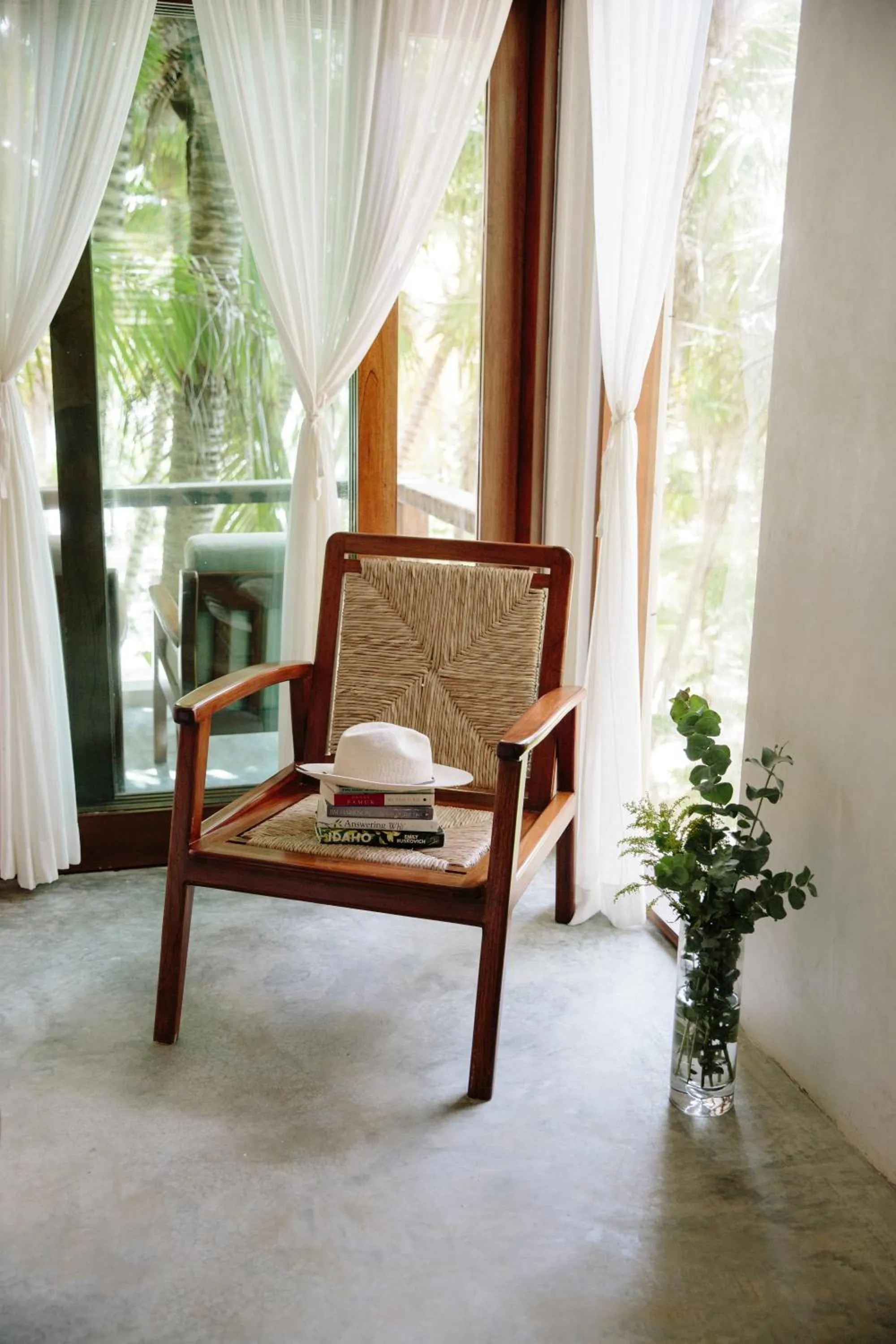 Seating area in Olas Tulum