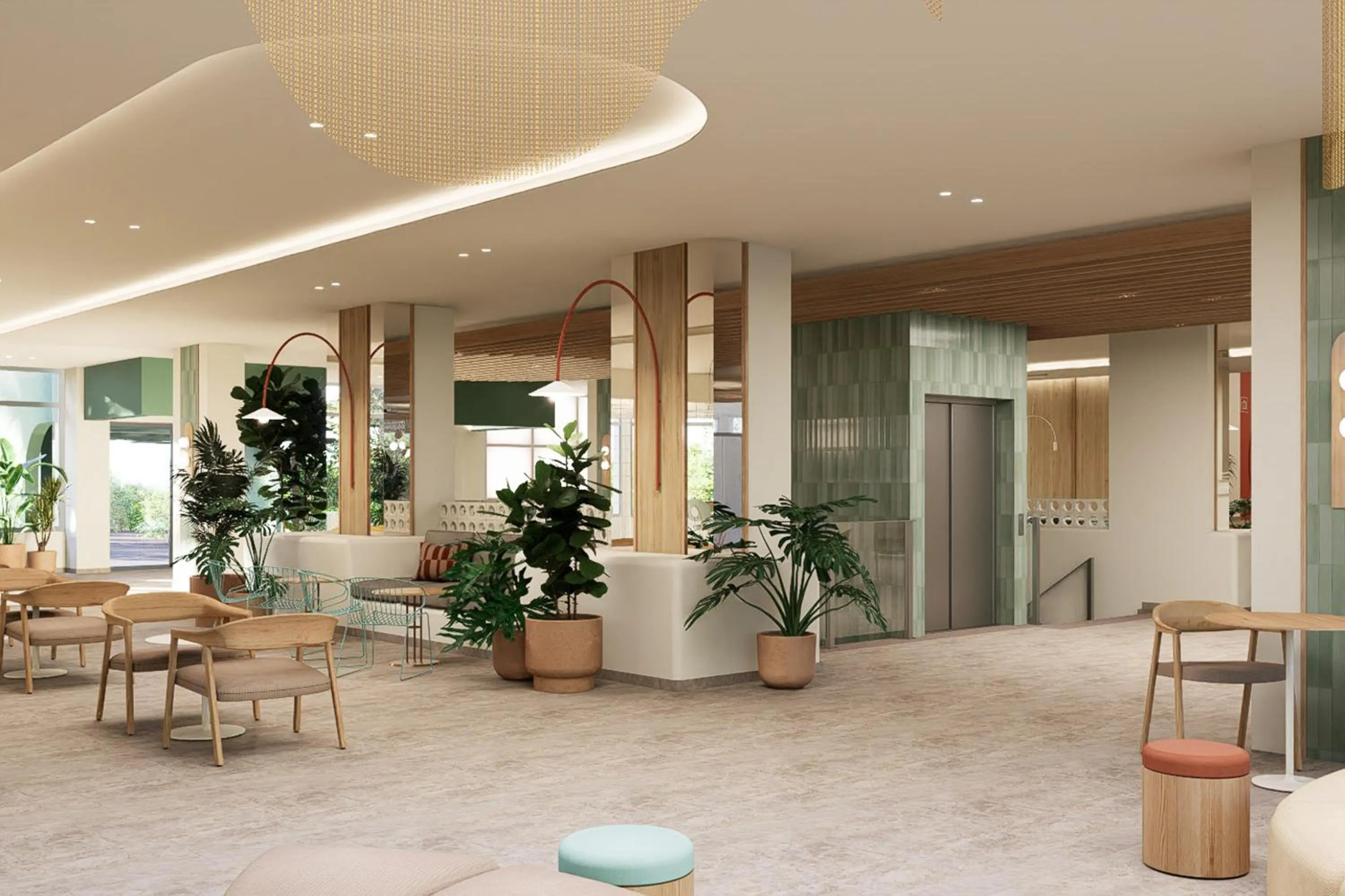 Lobby or reception in Sol Arona Tenerife