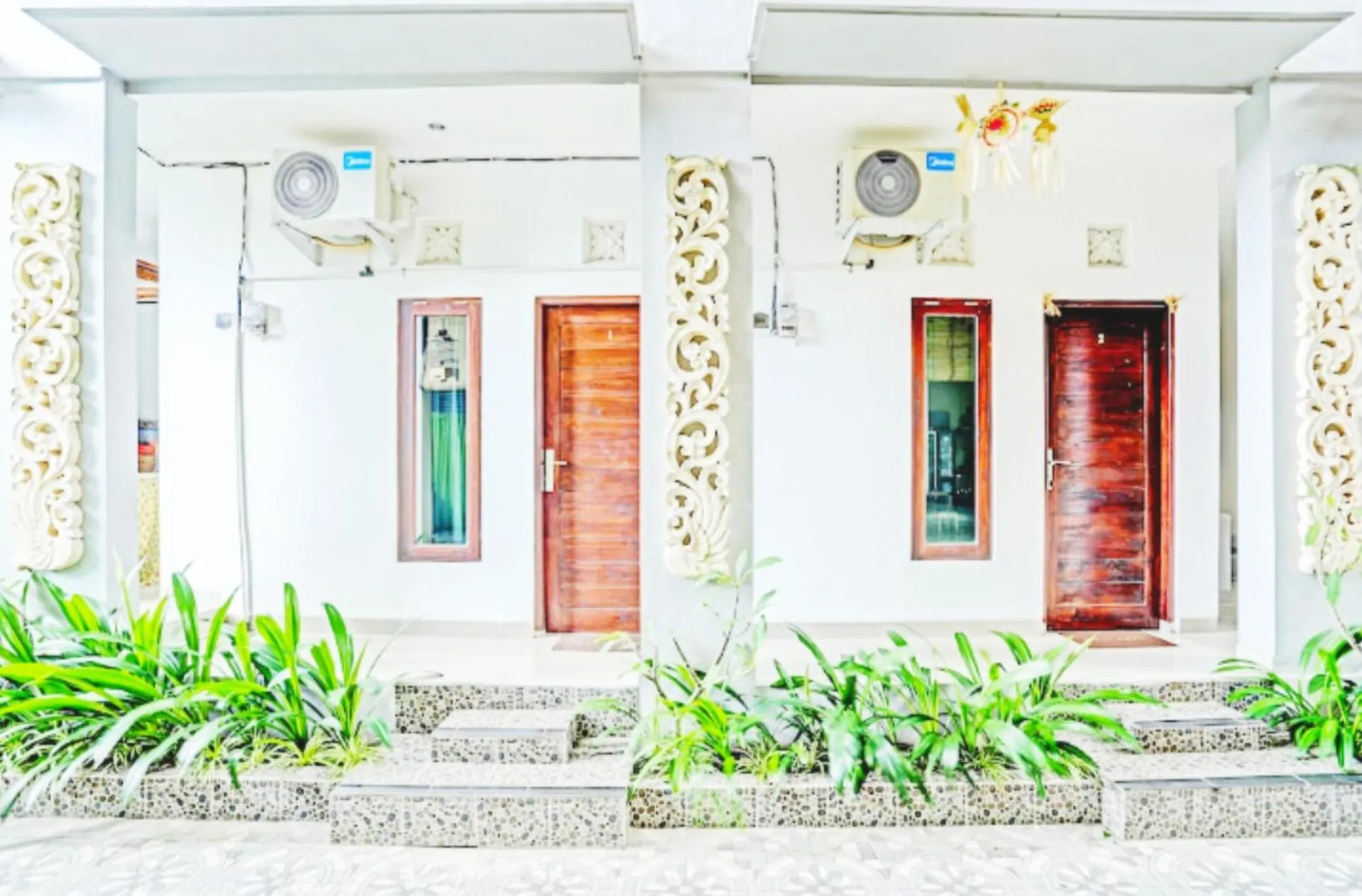 Facade/entrance in Bali DD homestay seminyak