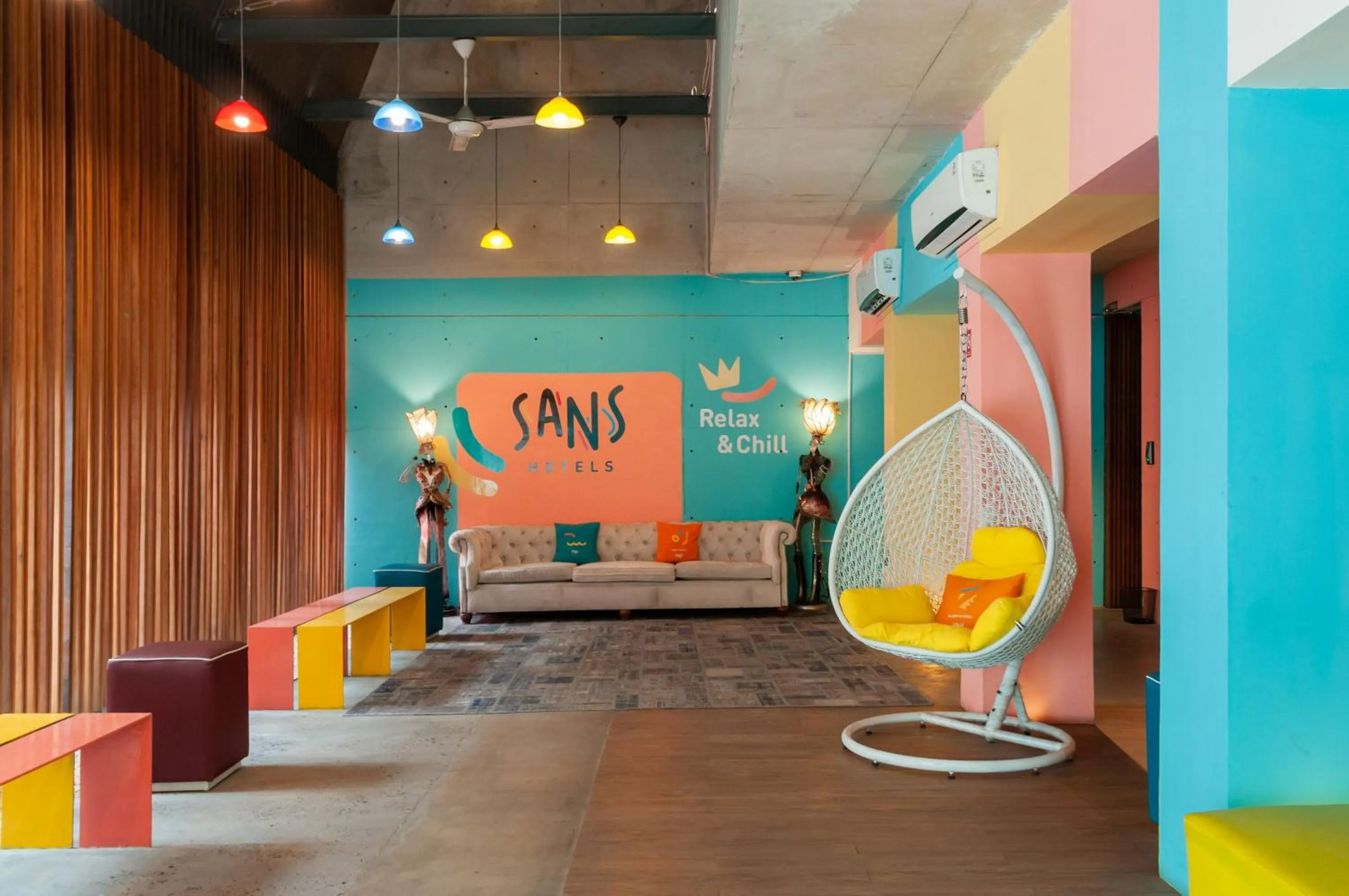 Living room in Sans Hotel Finest Medan