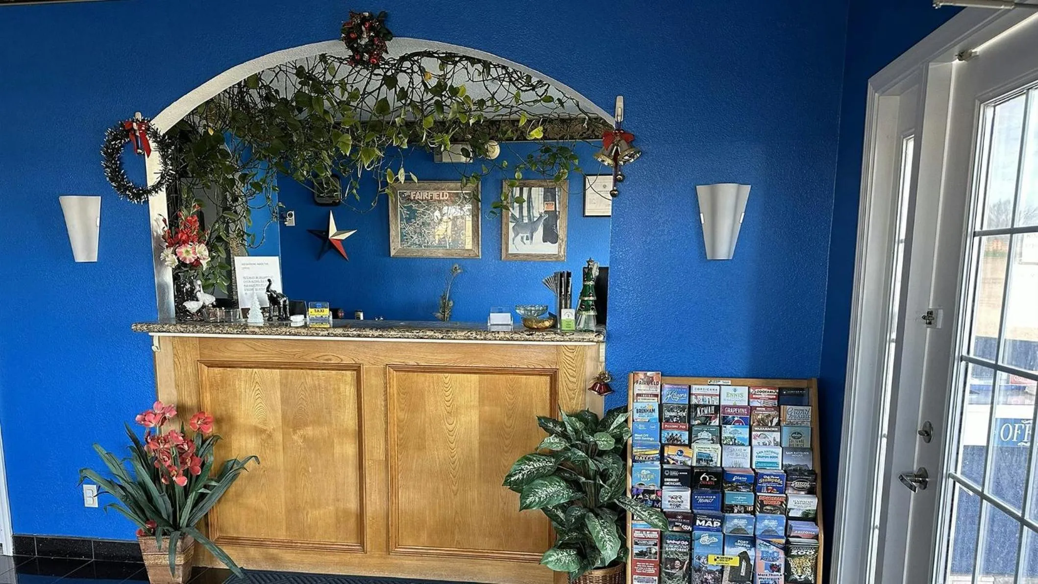 Lobby or reception in Apollo Lodge and RV Park