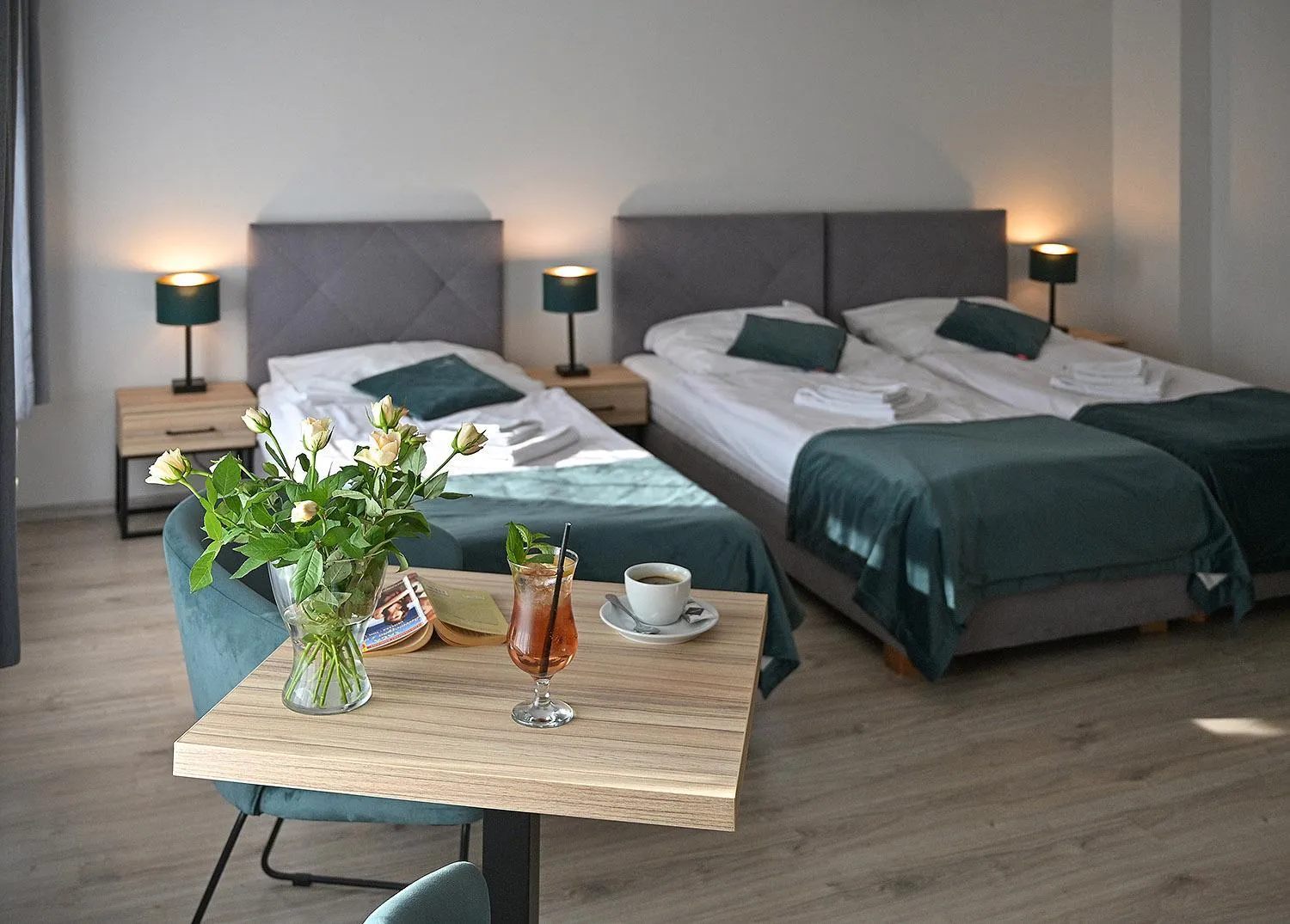 Bed in Dobrzyński Resort Hotel Nefryt