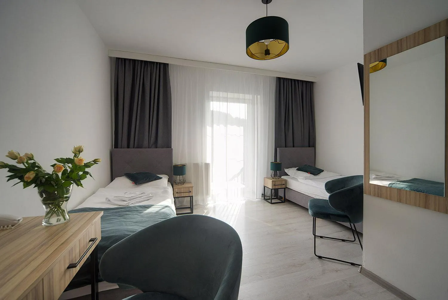 Bed in Dobrzyński Resort Hotel Nefryt