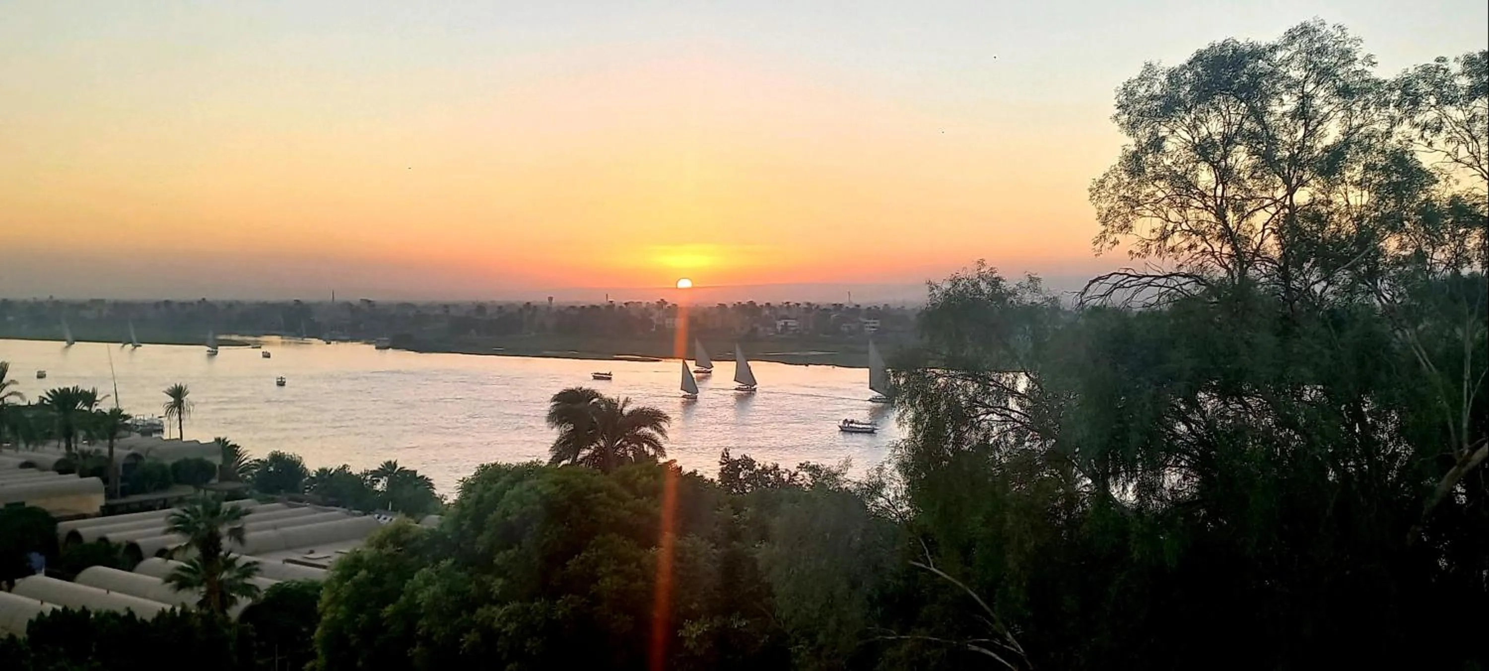 Sunset in New Pola Hotel