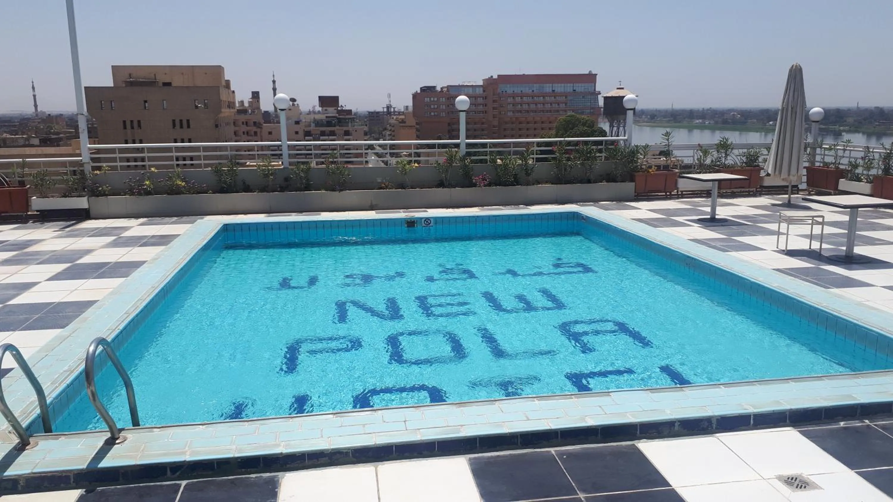 Swimming pool in New Pola Hotel