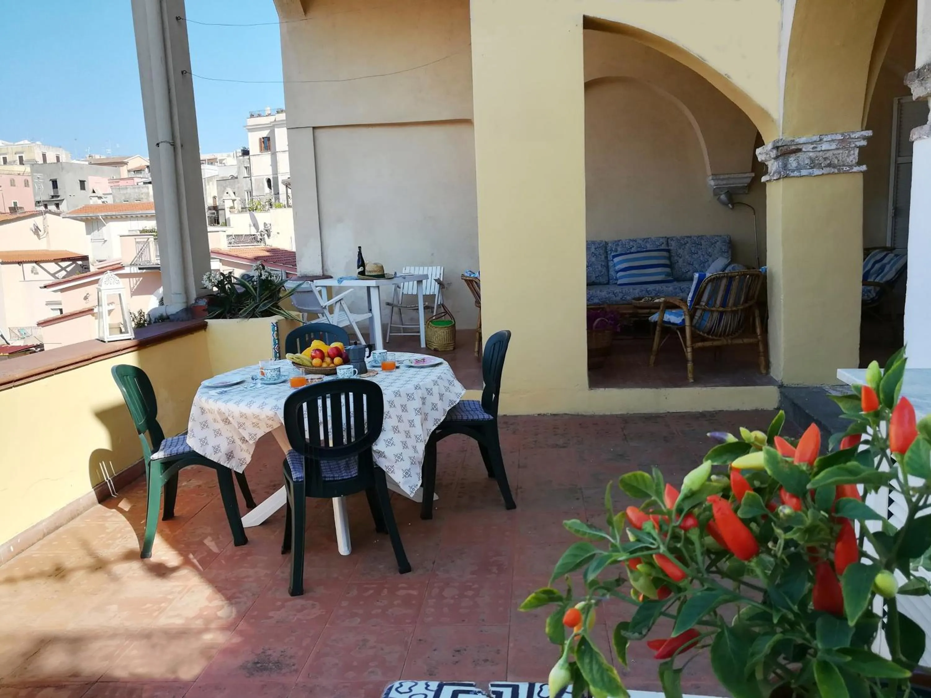 Sea view appartment for 6 person