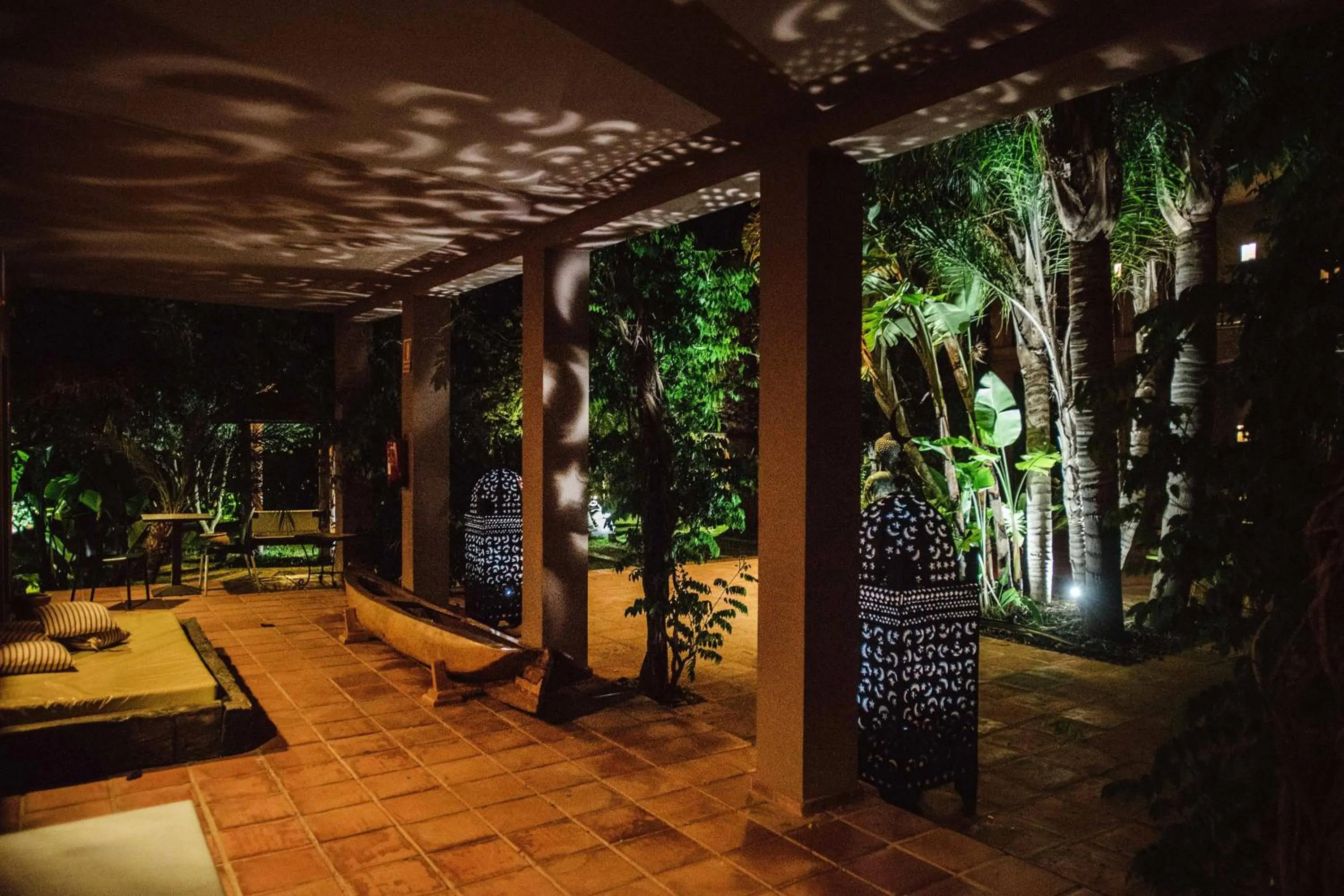 Patio in Chillout Hotel Tres Mares