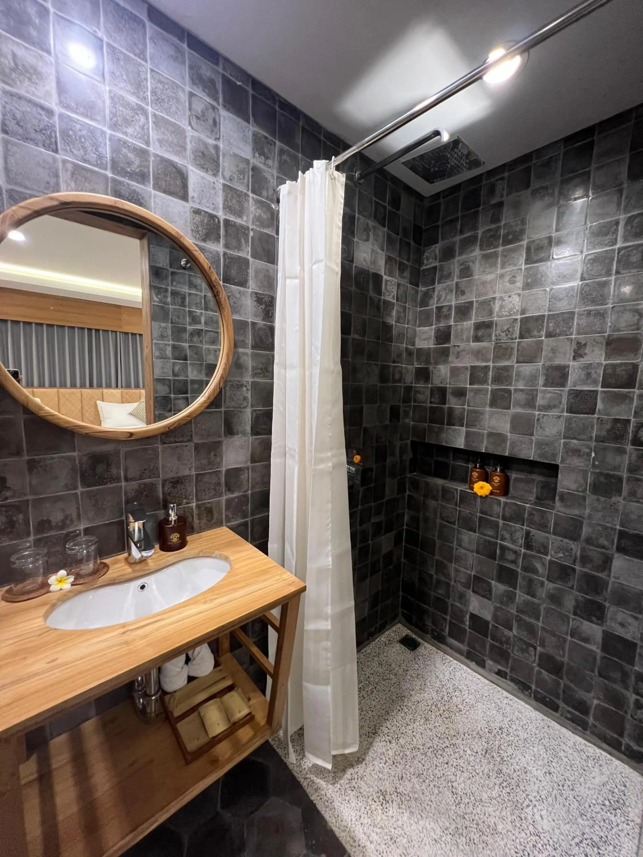 Shower in RUMAH KAYU RESORT