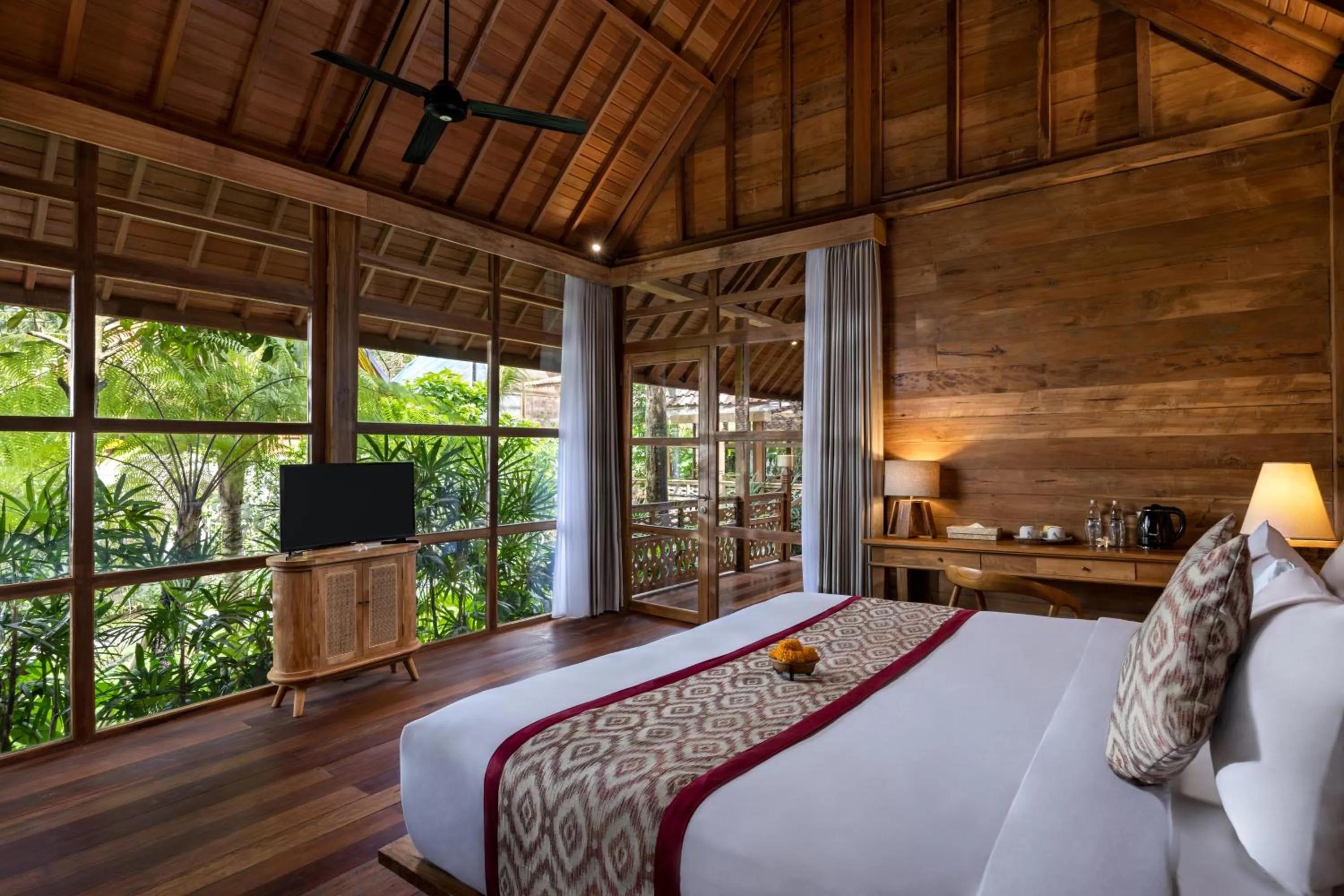 Bedroom, Bed in RUMAH KAYU RESORT