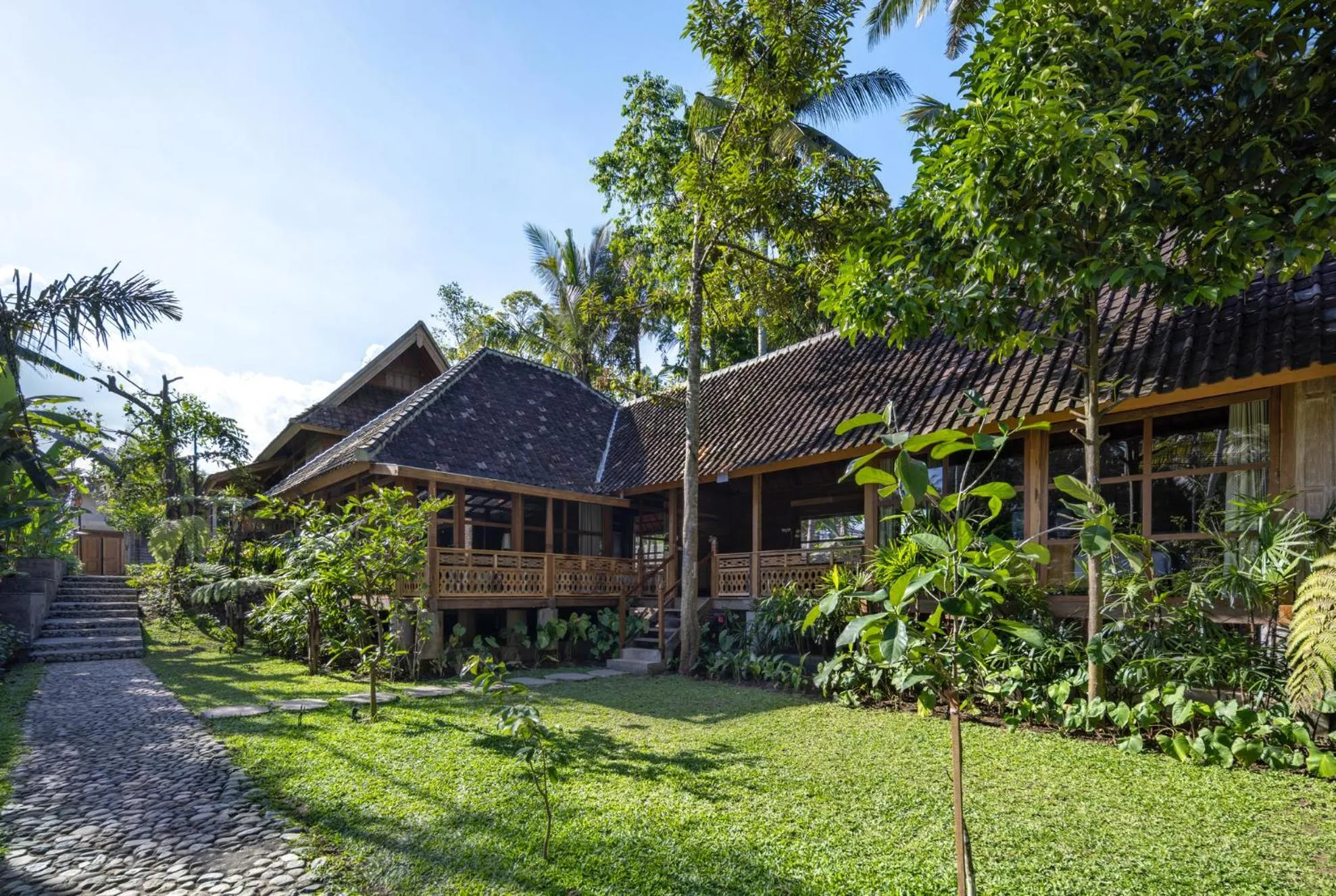 Natural landscape in RUMAH KAYU RESORT