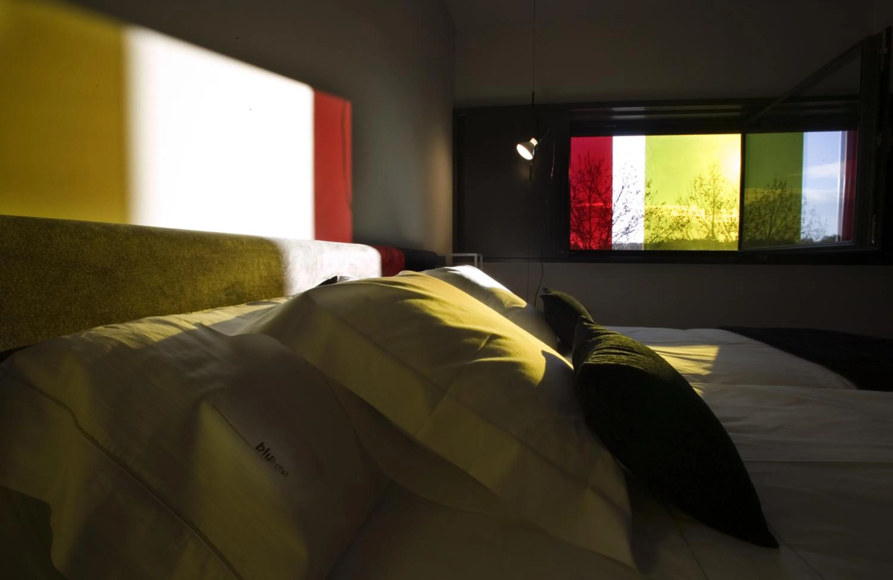 Bed in Blu Hotel Almansa