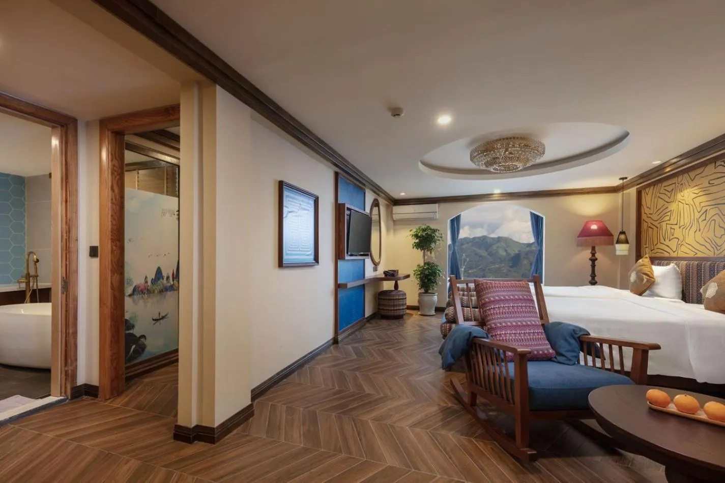 Bed in HOTEL DE SAPA