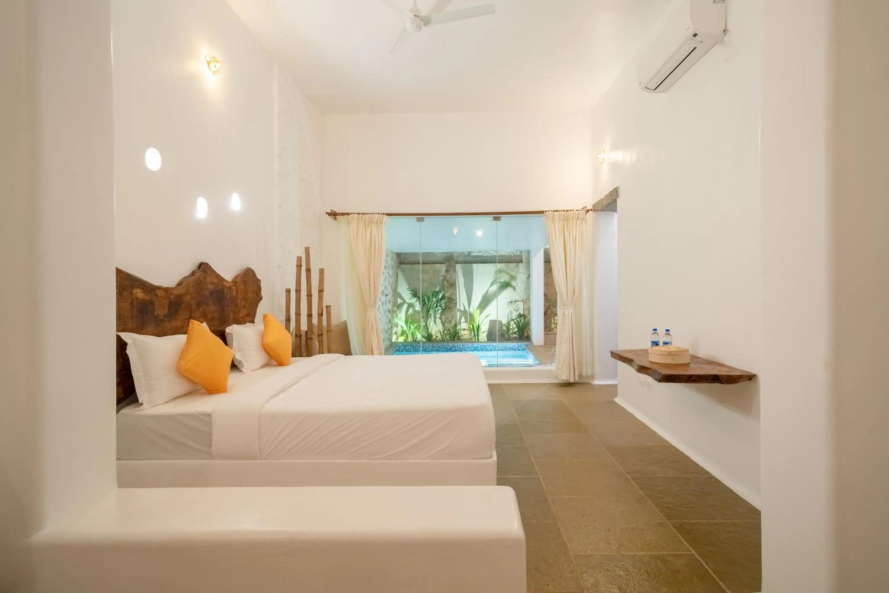 Bed in Conch Resort Luxury Private Pool Suites