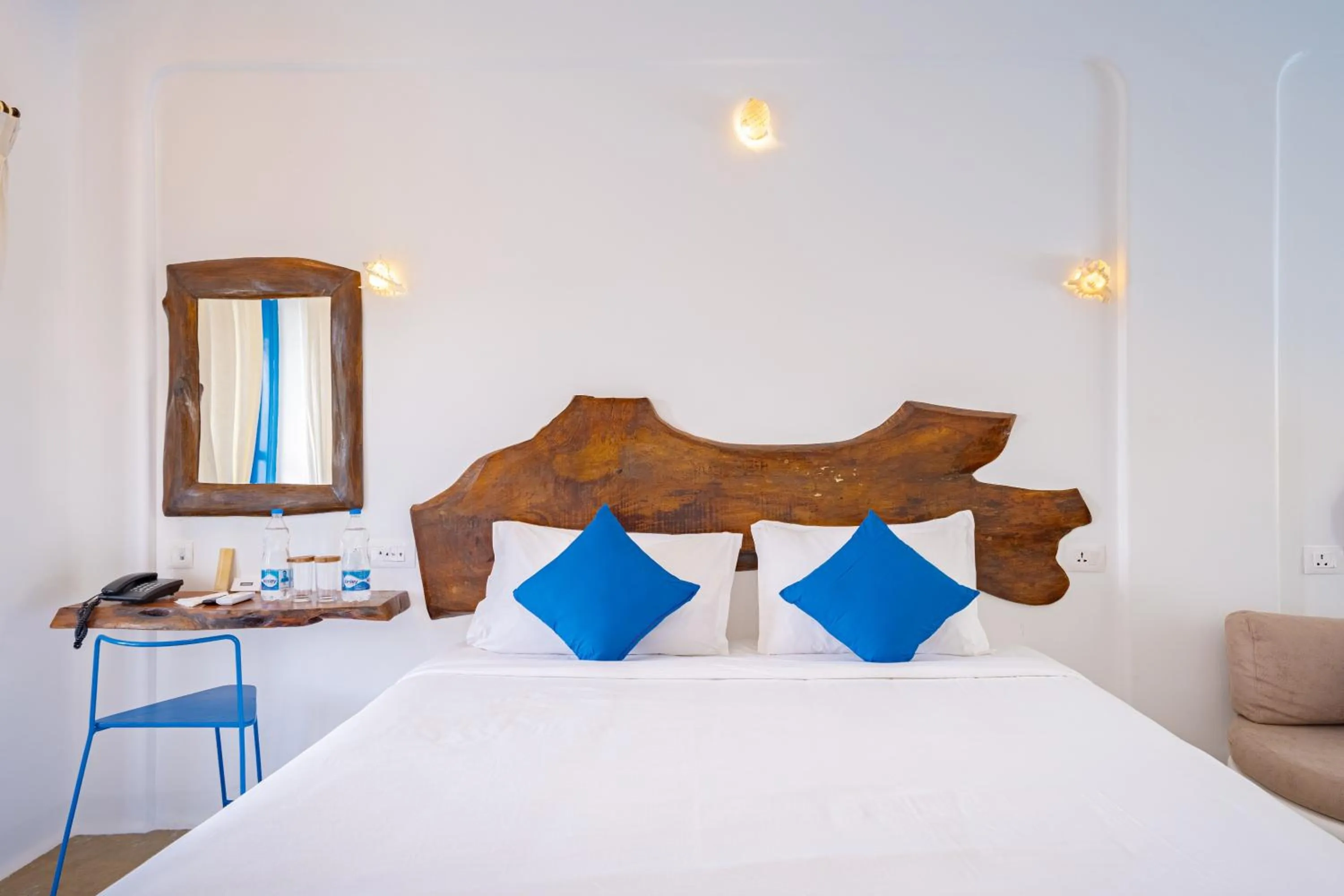 Bed in Conch Resort Luxury Private Pool Suites