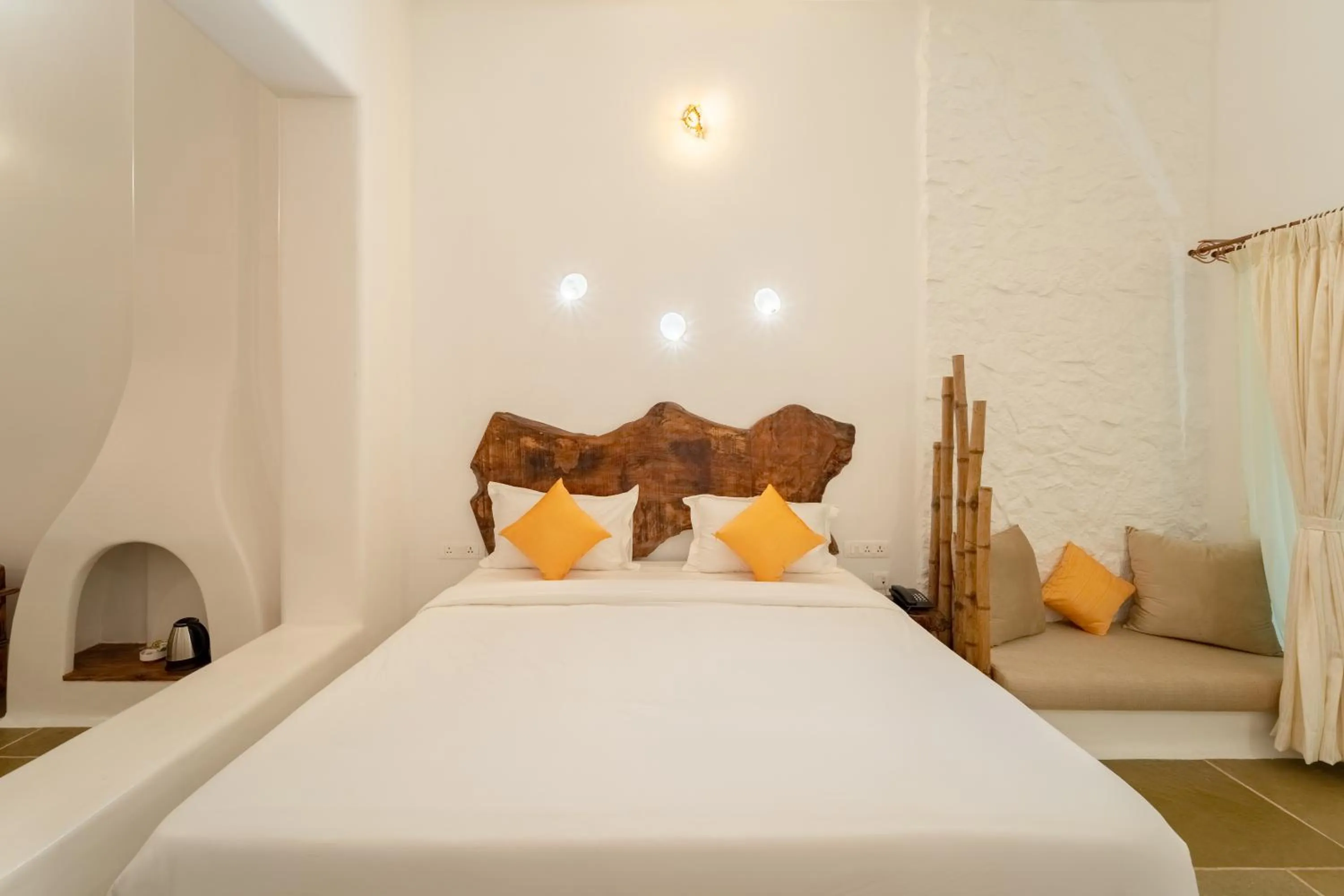 Bed in Conch Resort Luxury Private Pool Suites