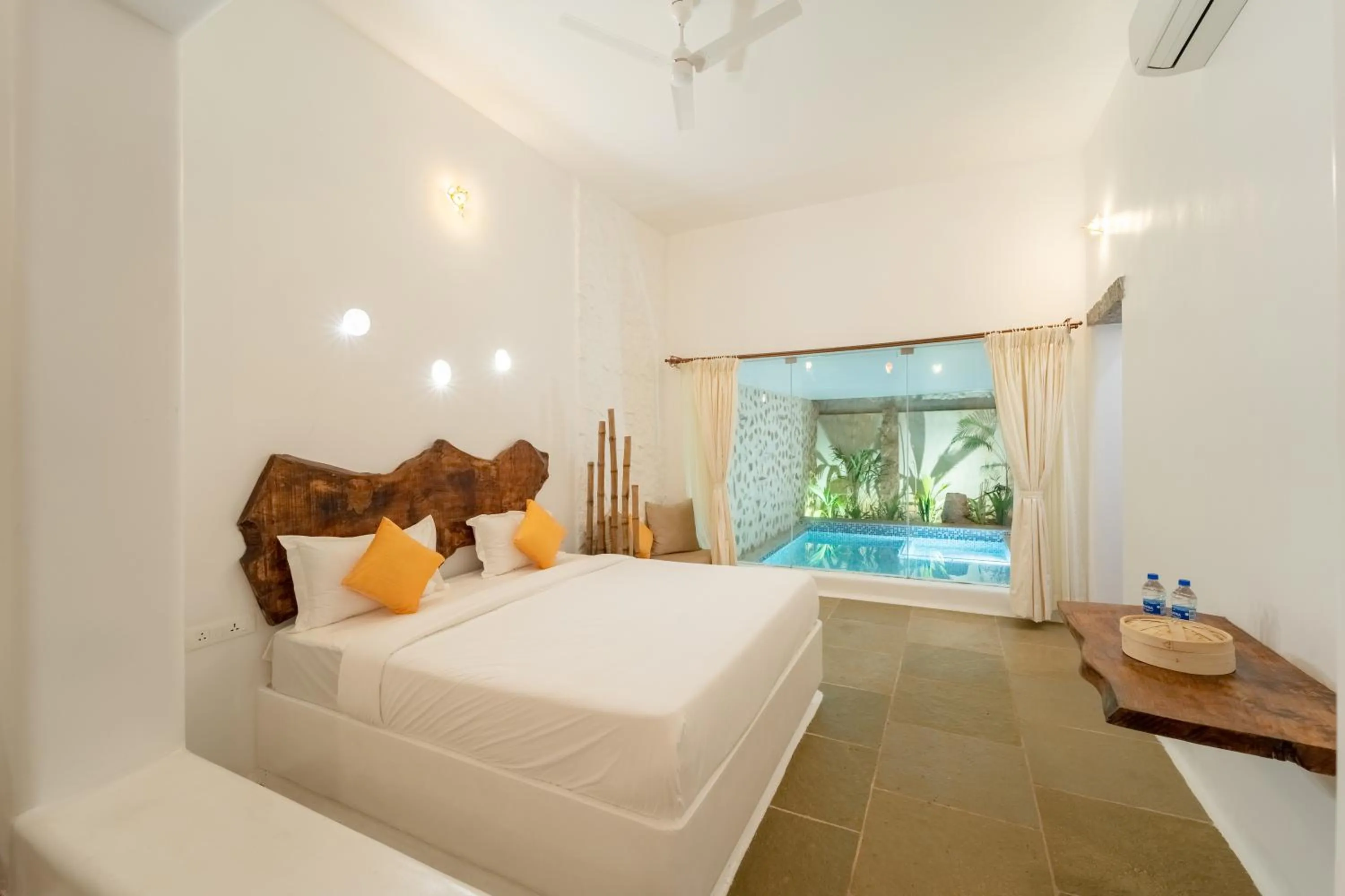 Bed in Conch Resort Luxury Private Pool Suites