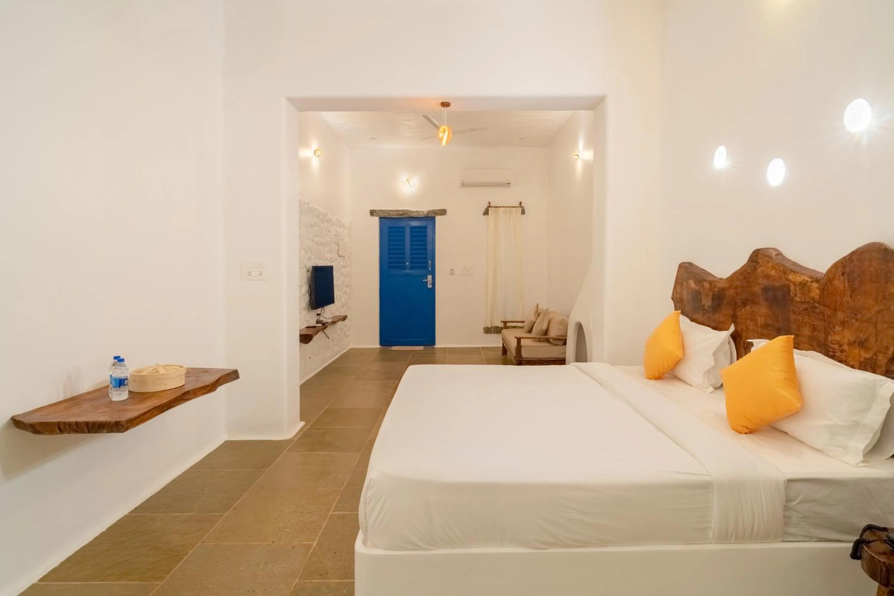 Bed in Conch Resort Luxury Private Pool Suites