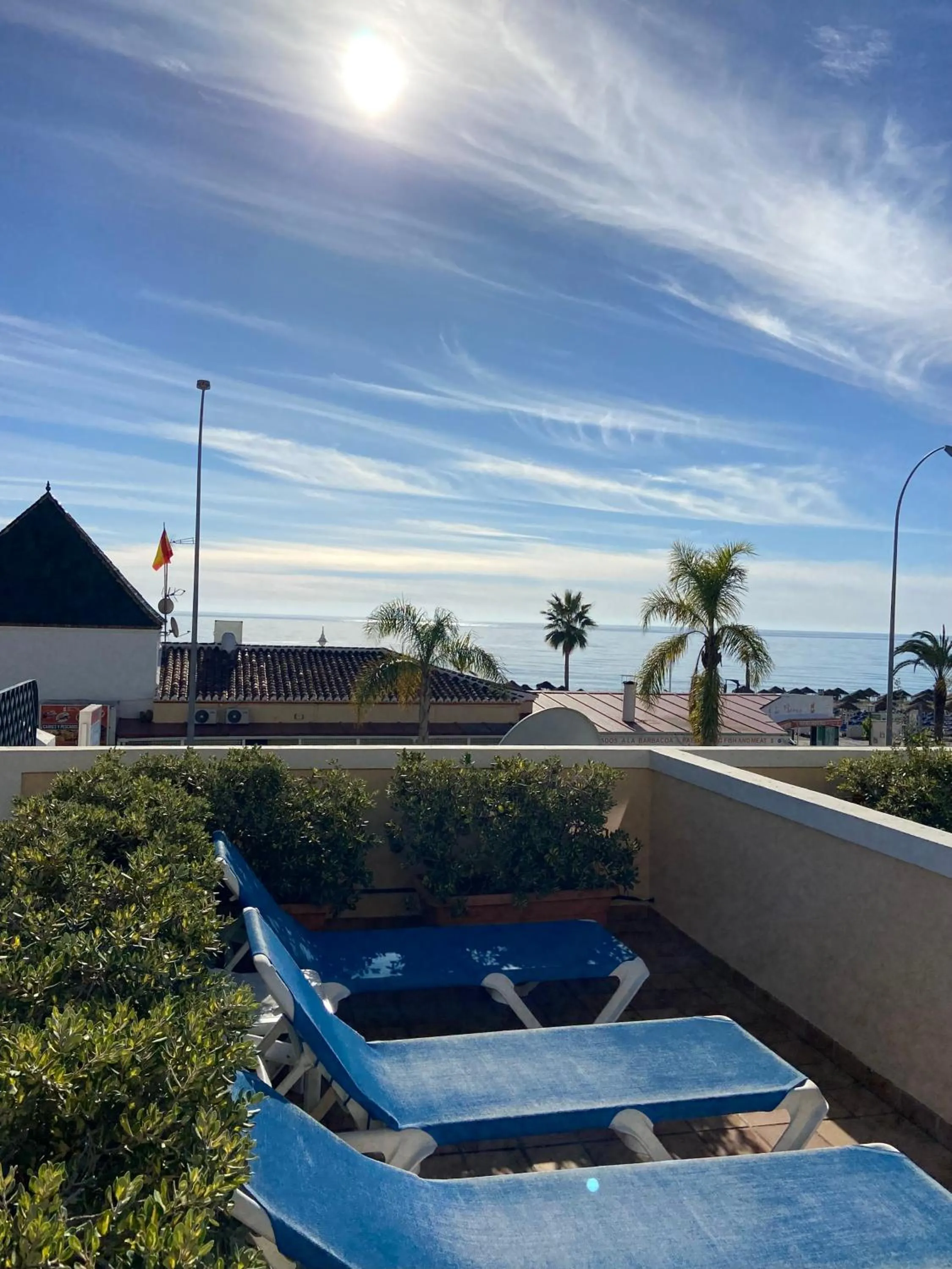 Balcony/Terrace in Apartamentos HC Burriana Playa