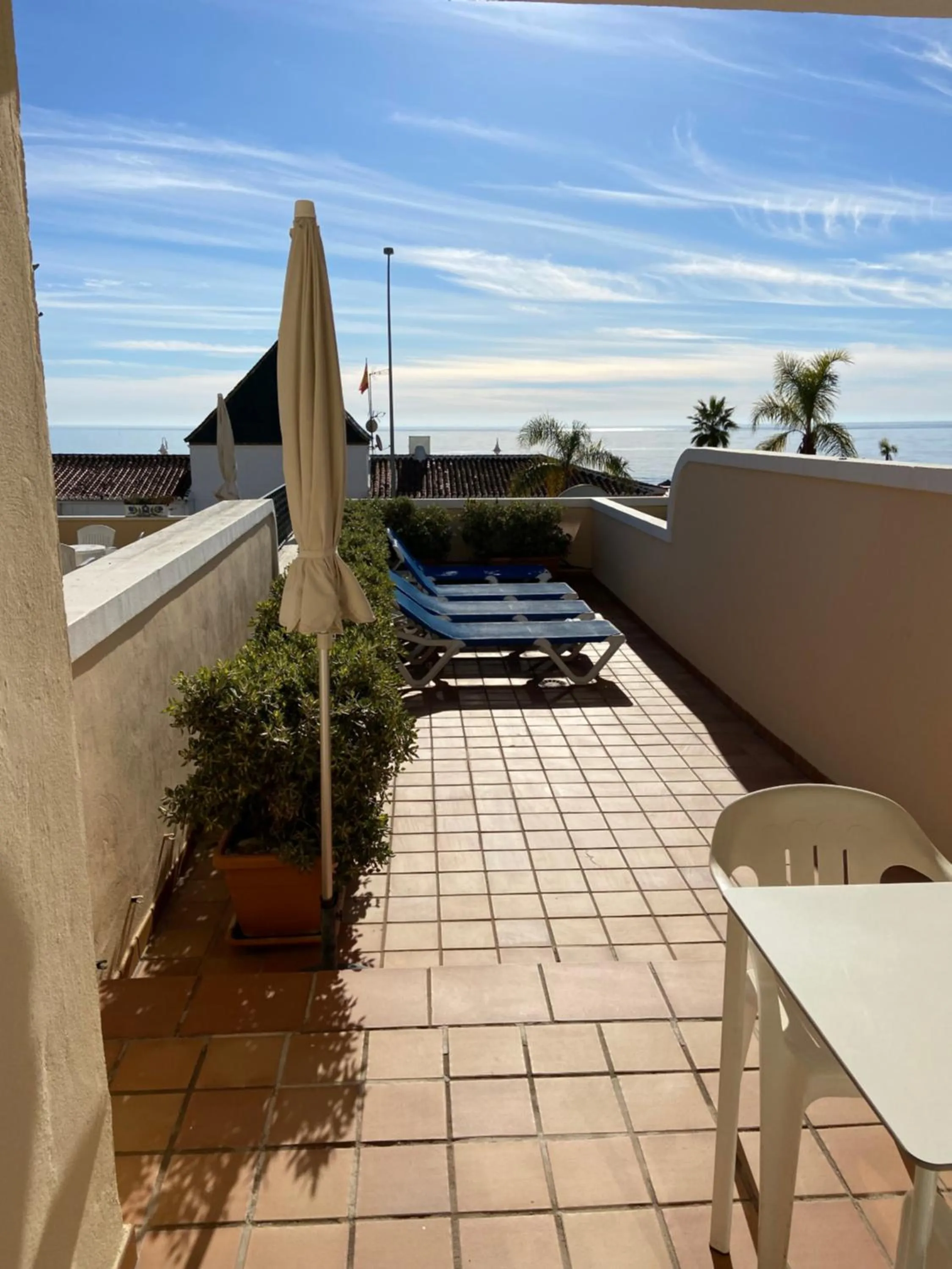 Balcony/Terrace in Apartamentos HC Burriana Playa
