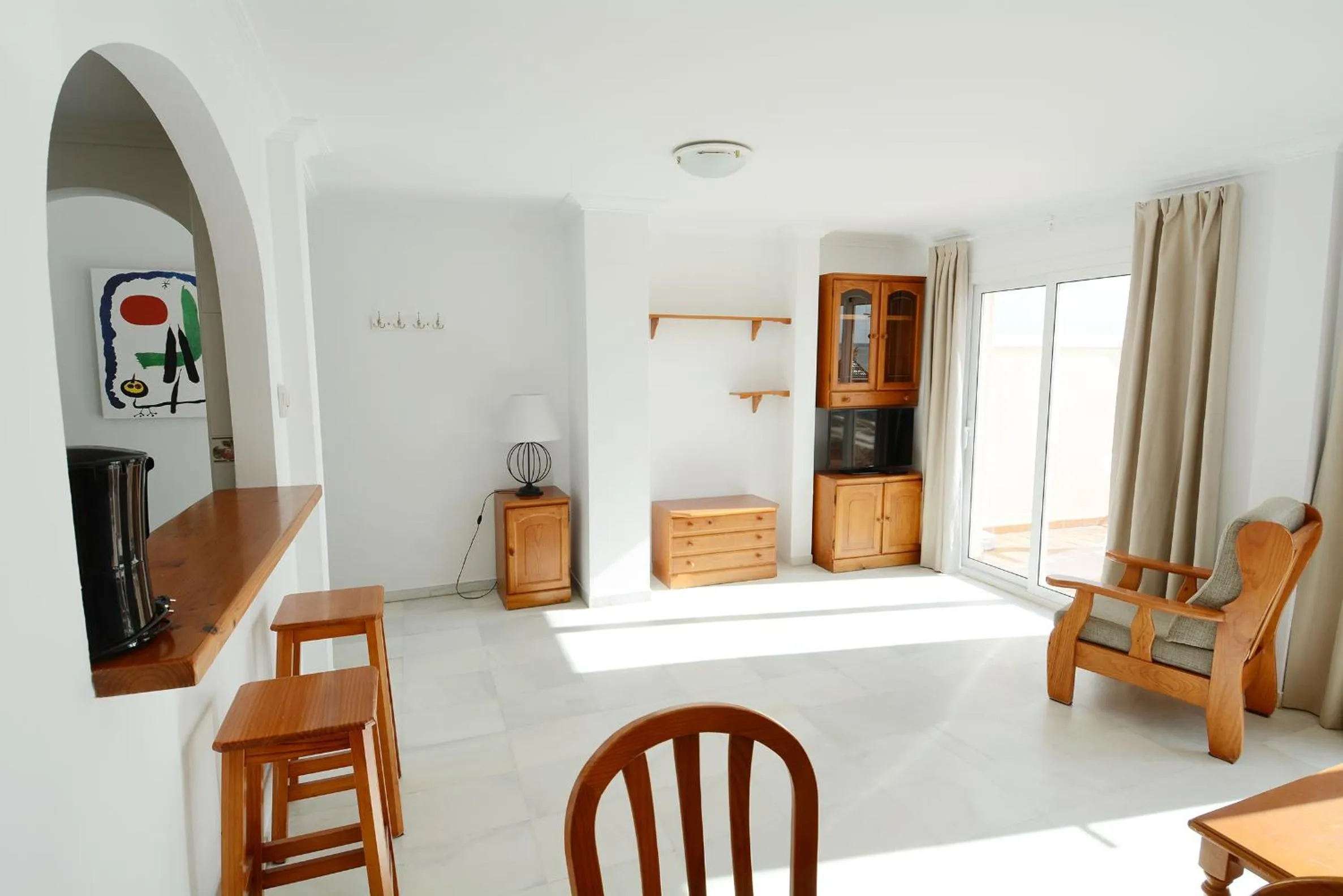 Living room in Apartamentos HC Burriana Playa