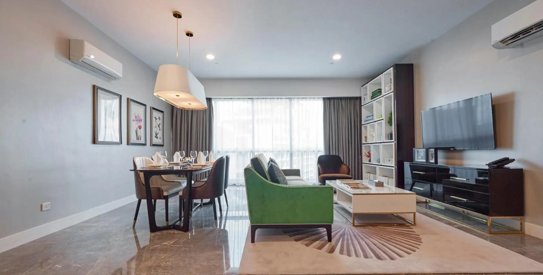 Living room in THE FACE Style Hotel